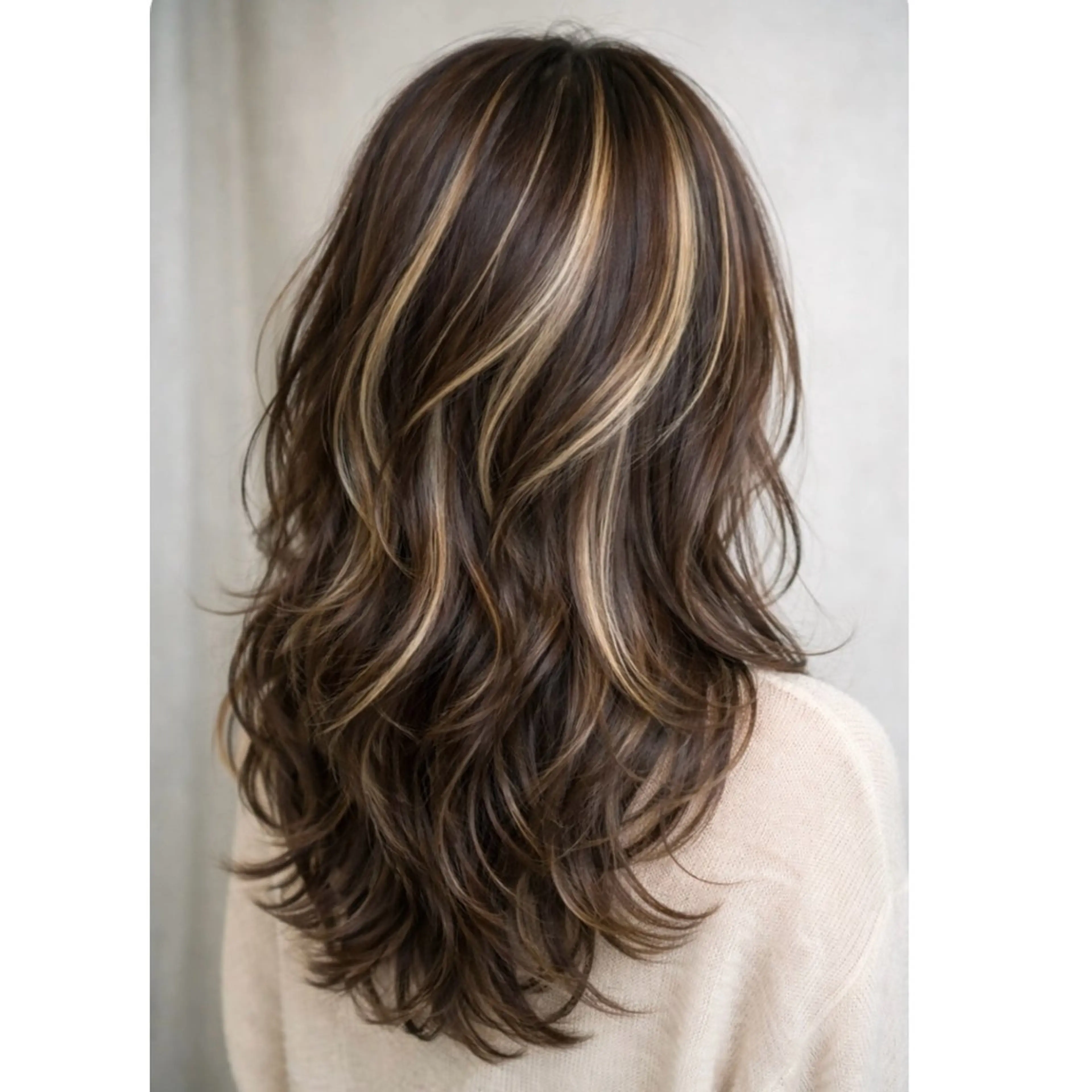 カラー ヘアカラー ハイトーン/レイヤー 池袋/yumeのヘアスタイル