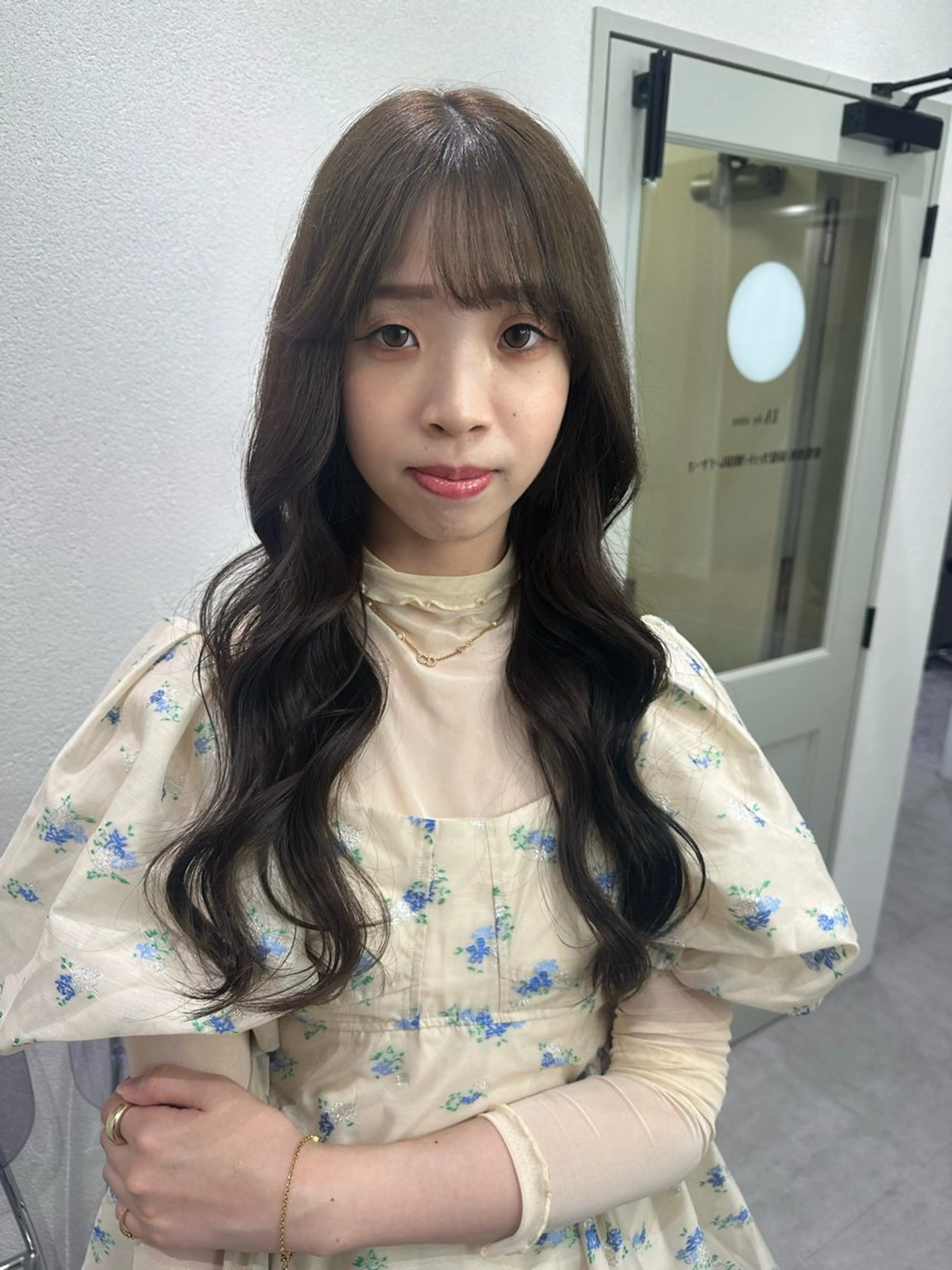 セミロング カラー カット ヘアカラー トリートメント 🪞個室サロン/韓国 艶髪/keito🪞のヘアスタイル