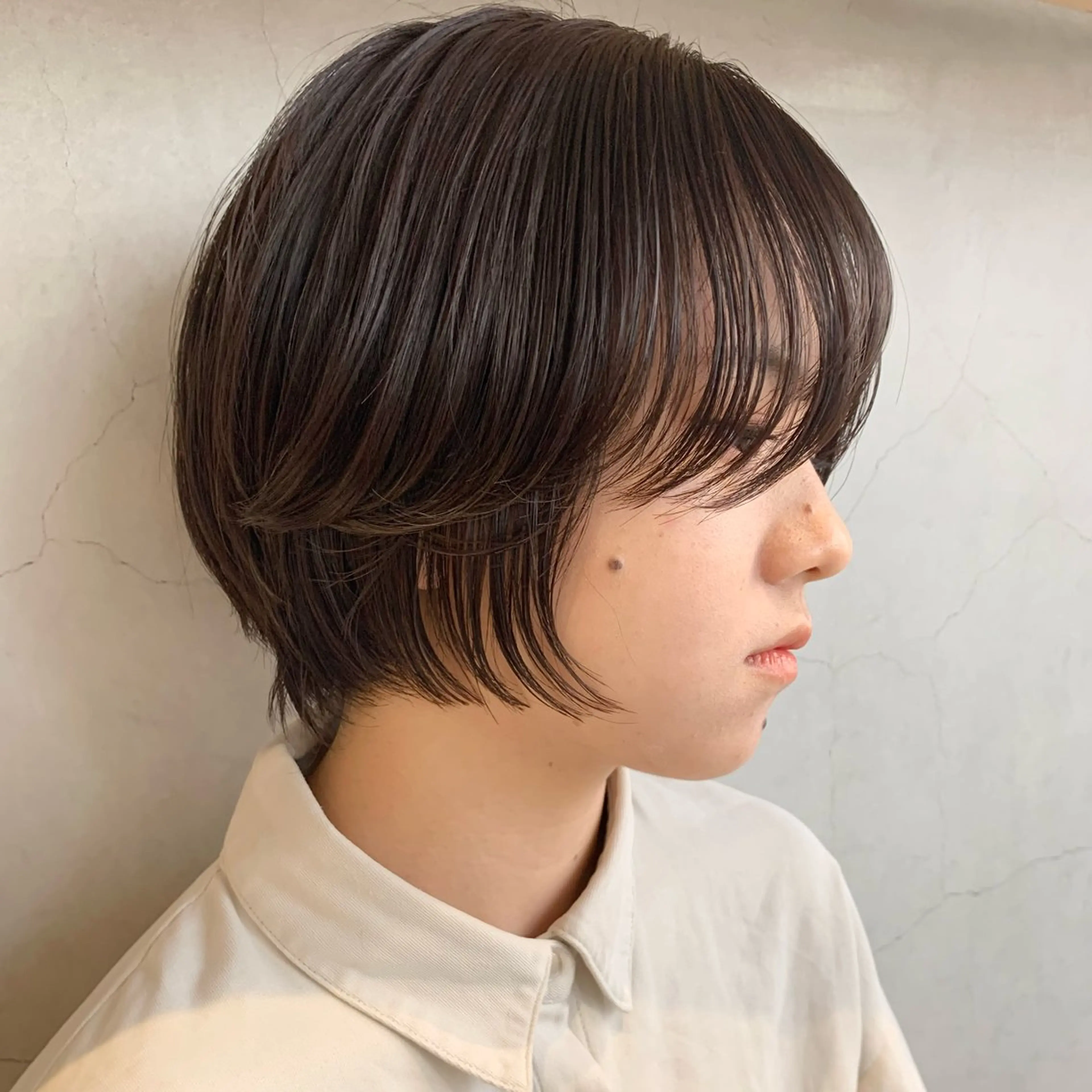 ショート カラー フェザー/ニュアンス パーマ/ryutoのヘアスタイル