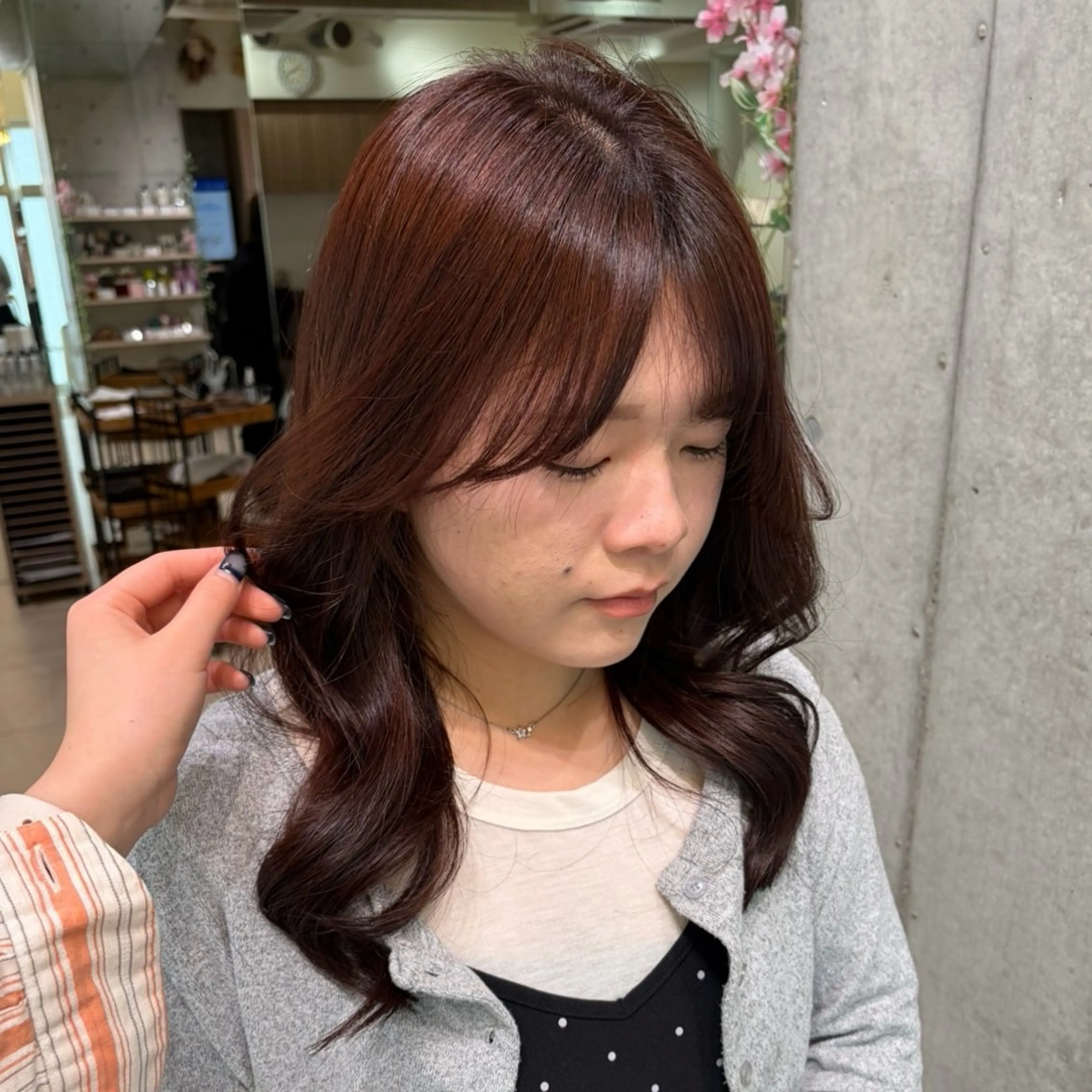 ロング ヘアカラー 愛されcolor💘 Aina/ツヤ髪のヘアスタイル