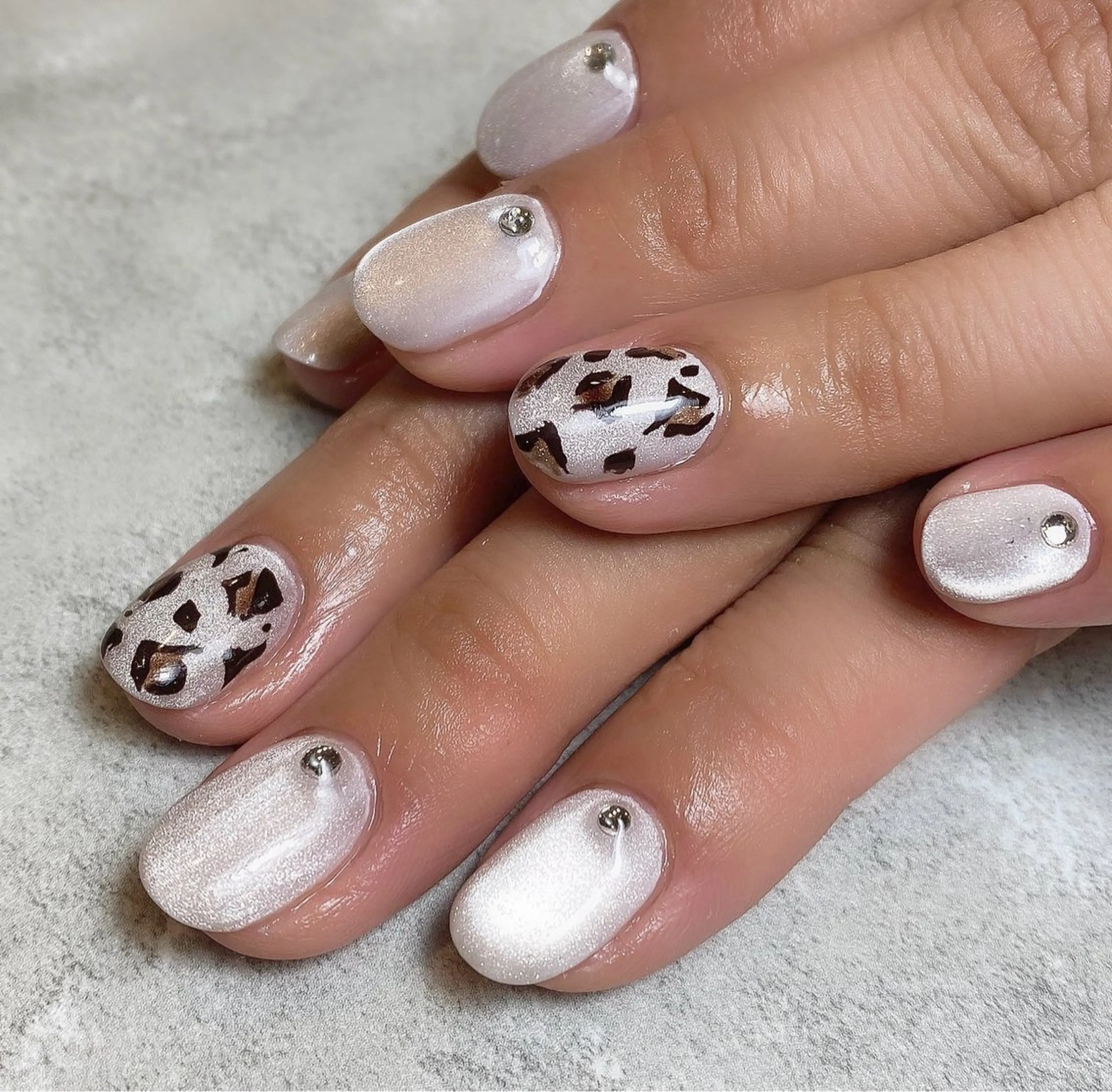 ネイル マグネットネイル ハンドネイル Narumi nailのネイルデザイン