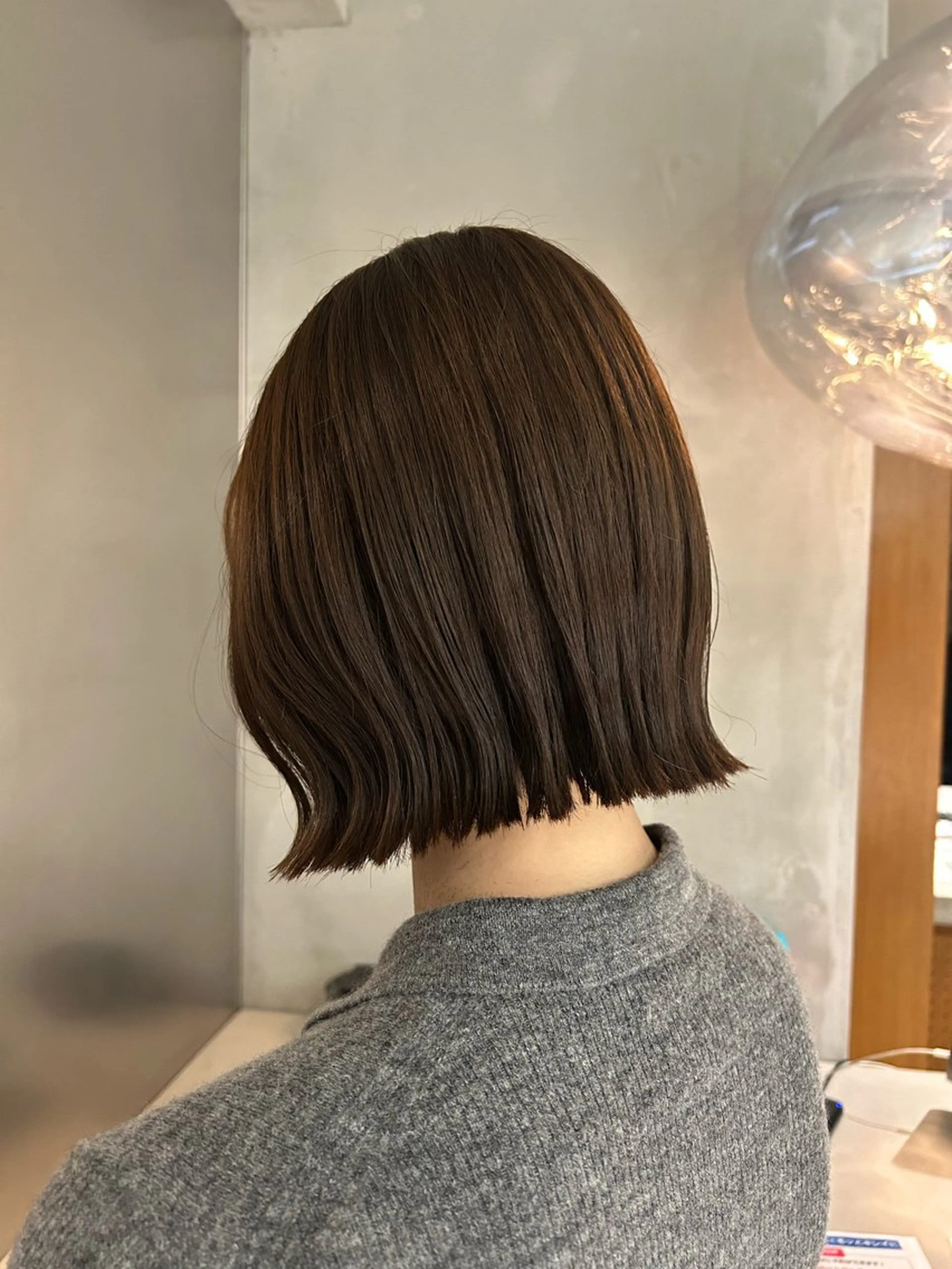 ミディアム ・ nanokaのヘアスタイル