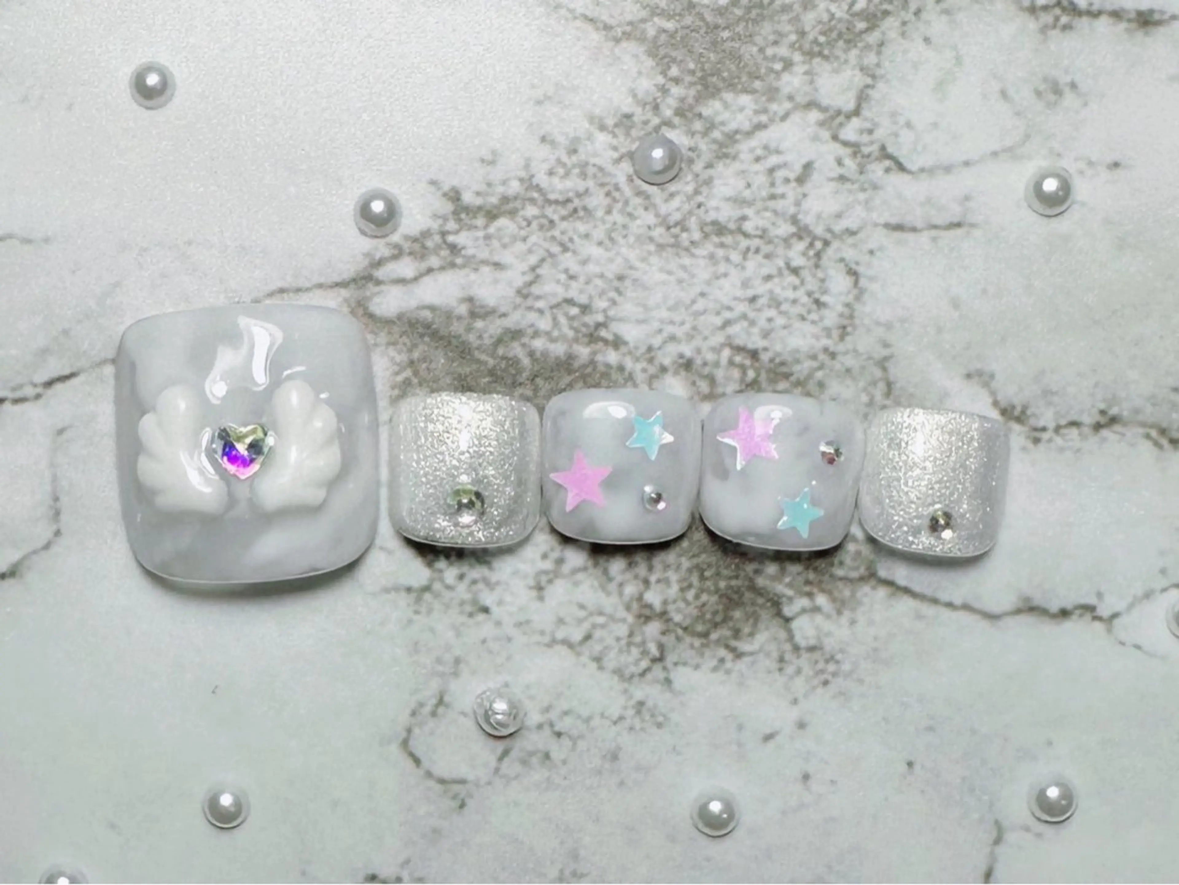 ネイル フットネイル Verest 西荻窪のネイルデザイン