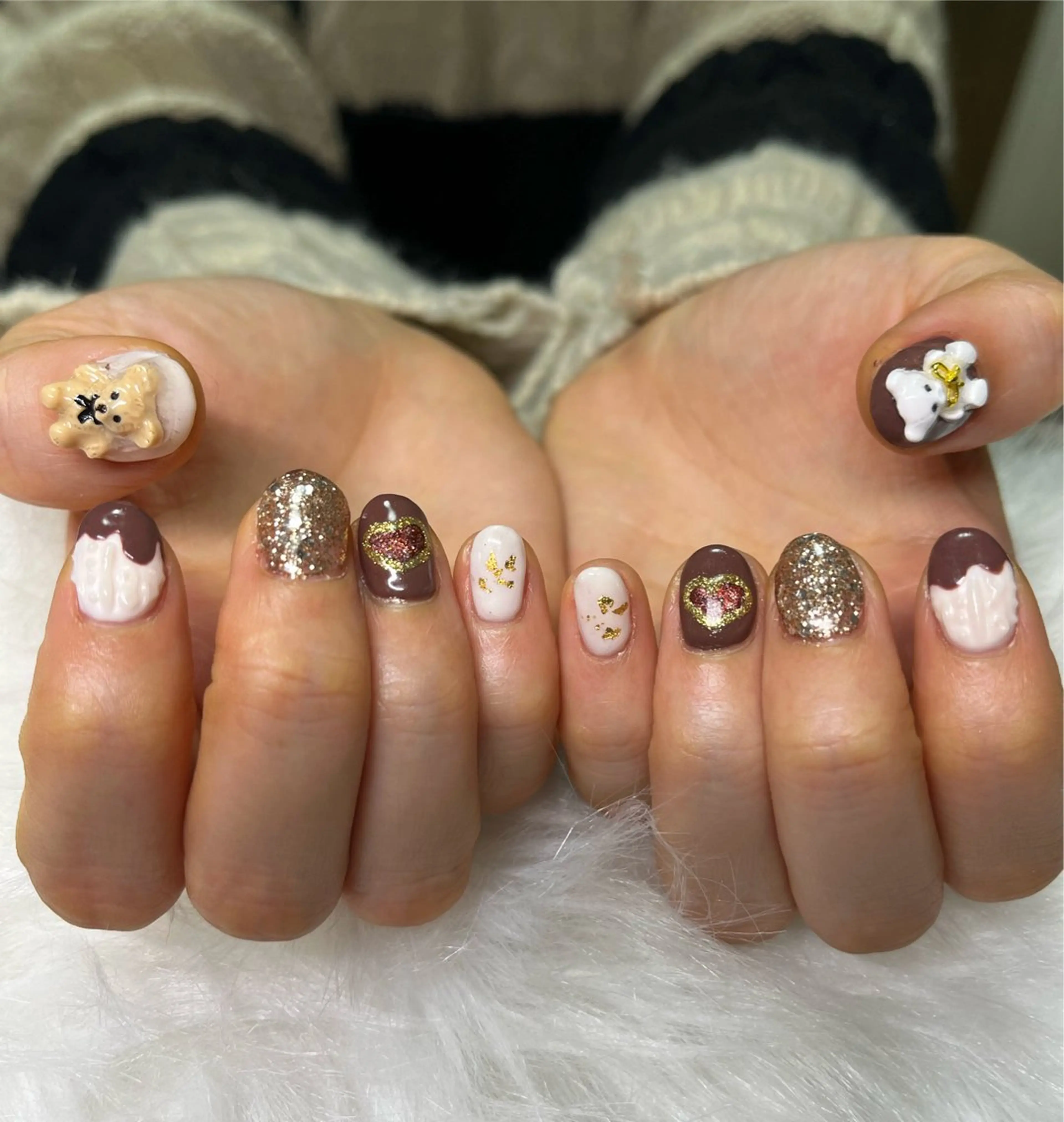 ネイル バレンタイン 🏠自宅 サロン💅natsuのネイルデザイン