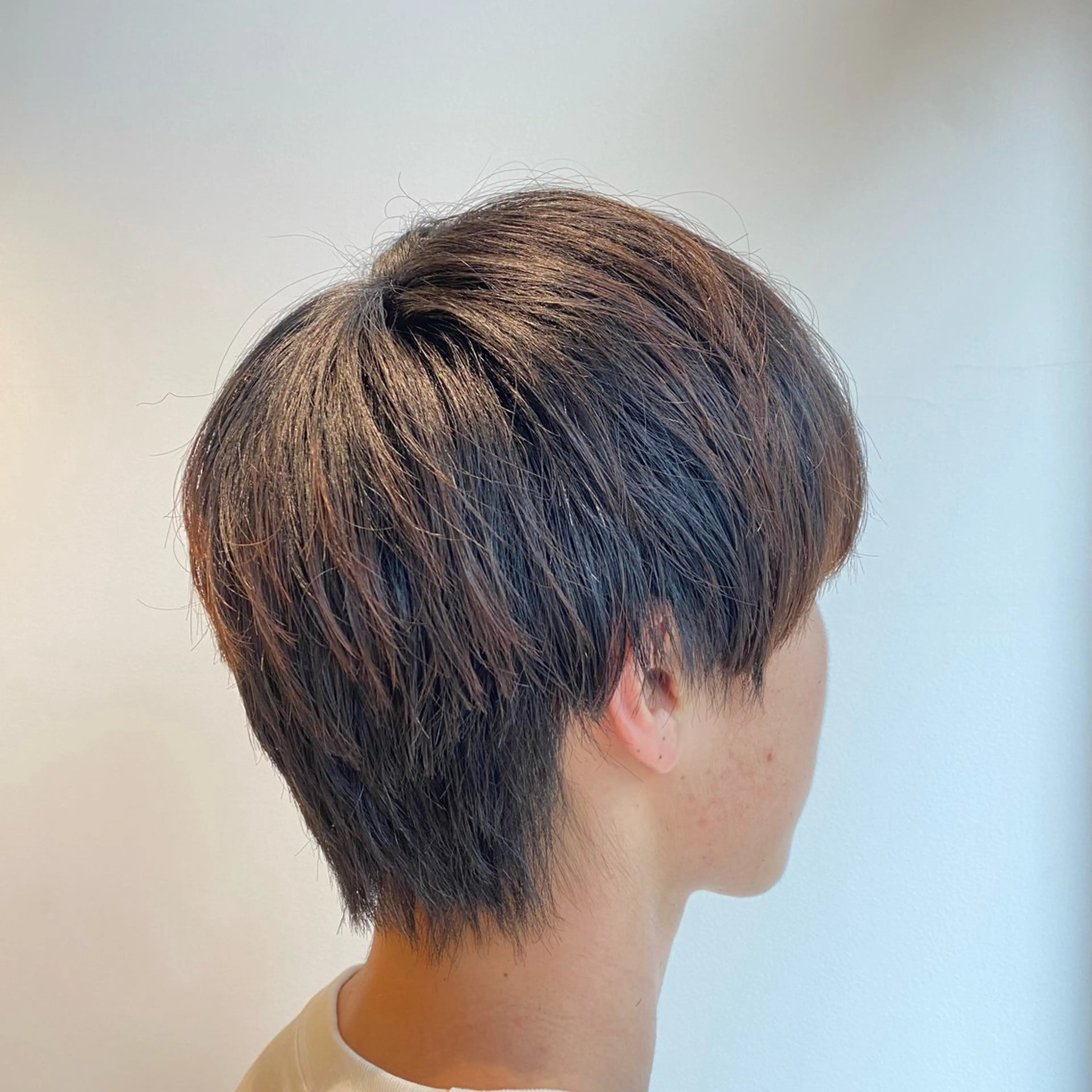 メンズ アイブロウ 🍒透明感カラー/ emiri🍒のヘアスタイル