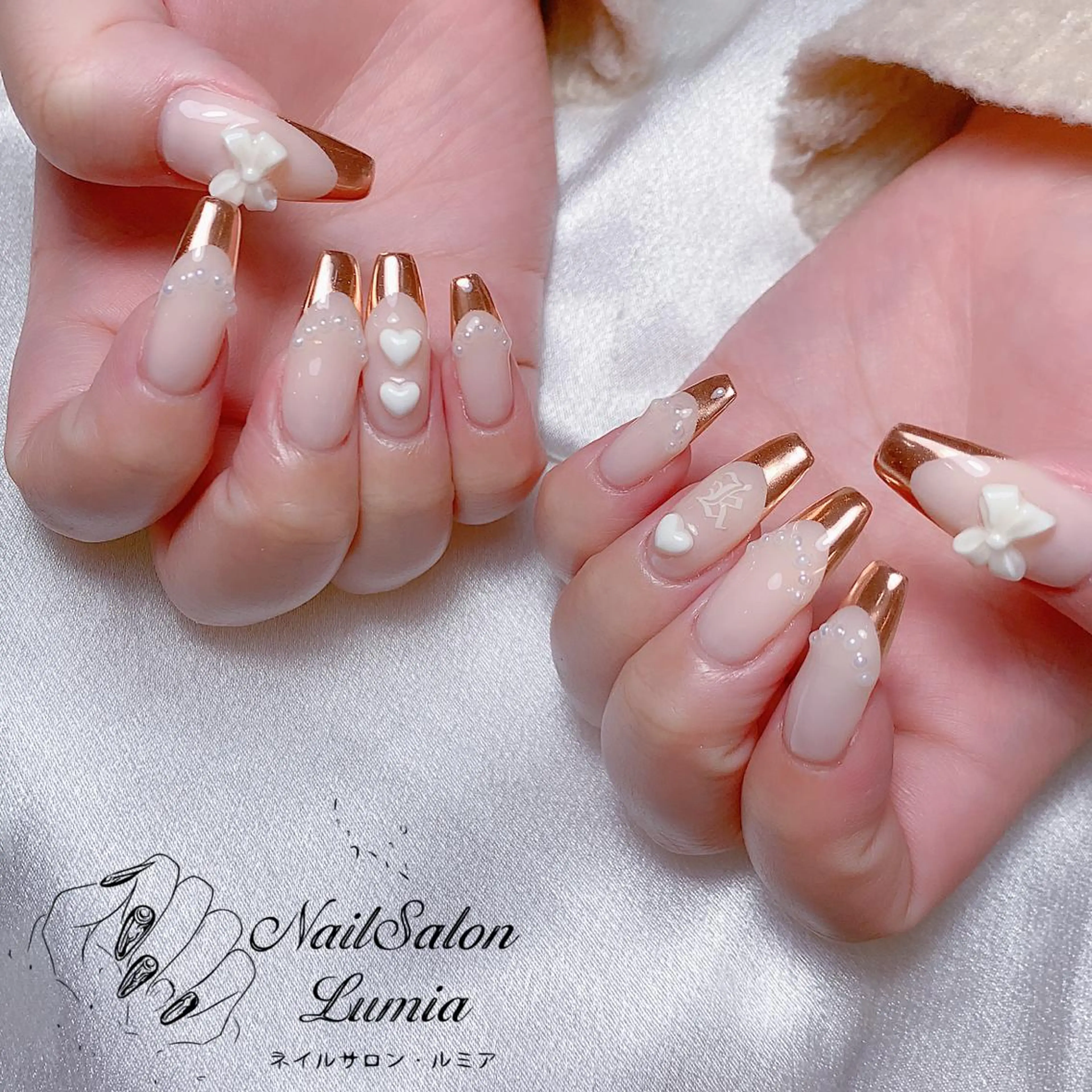 ネイル ハンドネイル ネイルサロン ルミア Lumia 店長のネイルデザイン