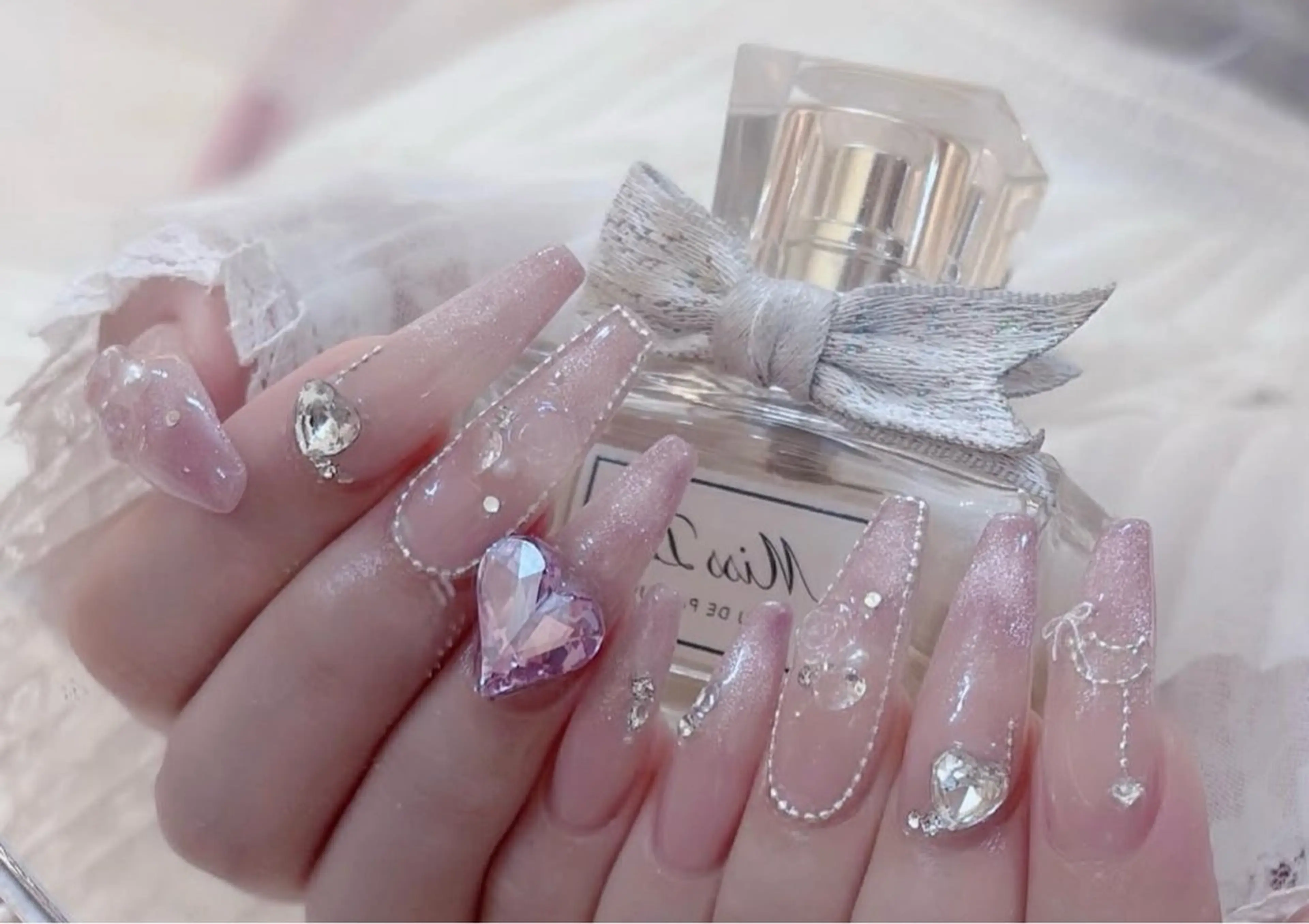 ネイル 韓国ネイル 持ち込み ニュアンスネイル ネイルチップ ハンドネイル TABI ANA.CHUOのネイルデザイン