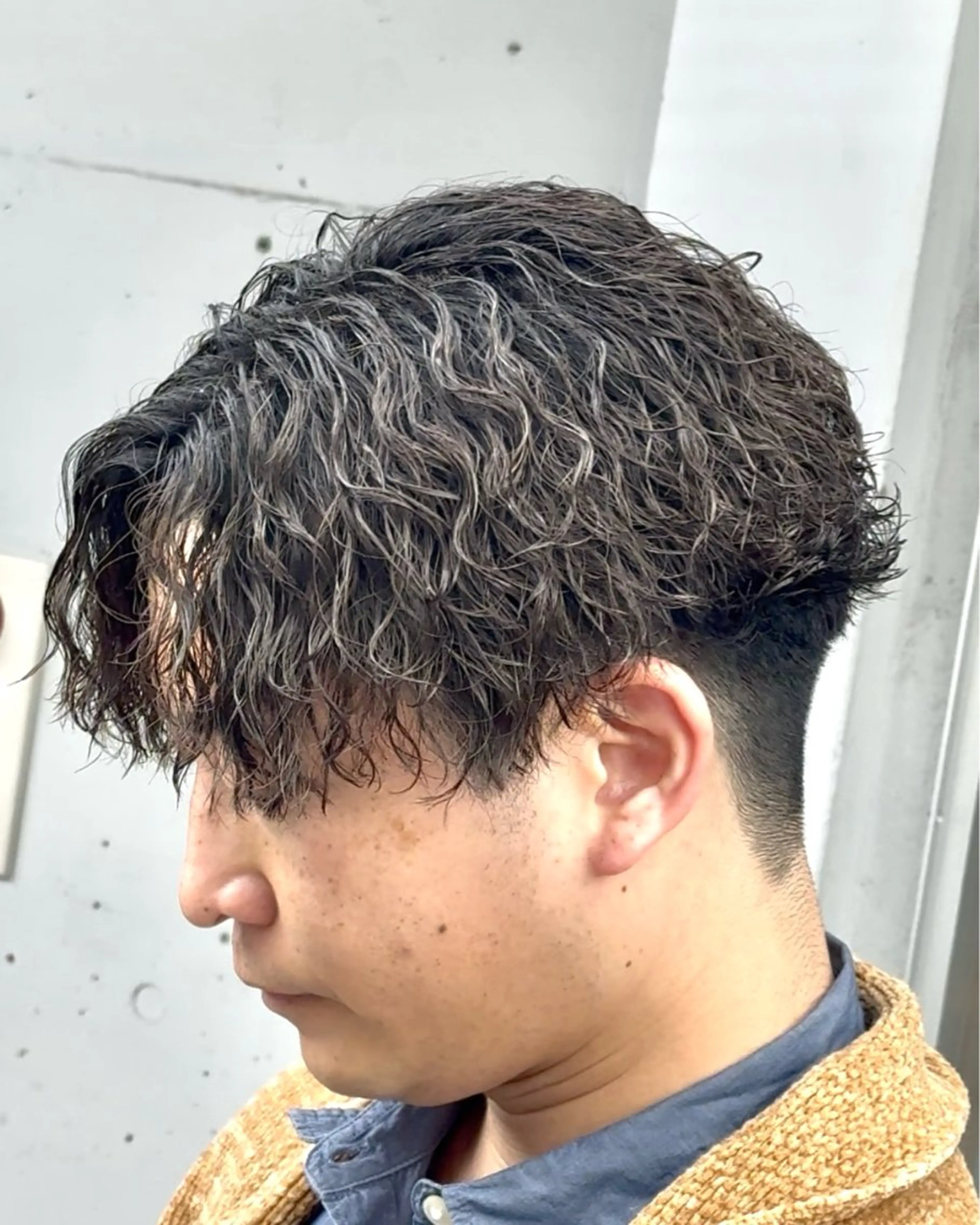 ショート カット パーマ トリートメント 👑原宿メンズパーマ /原宿/かずま👑のヘアスタイル