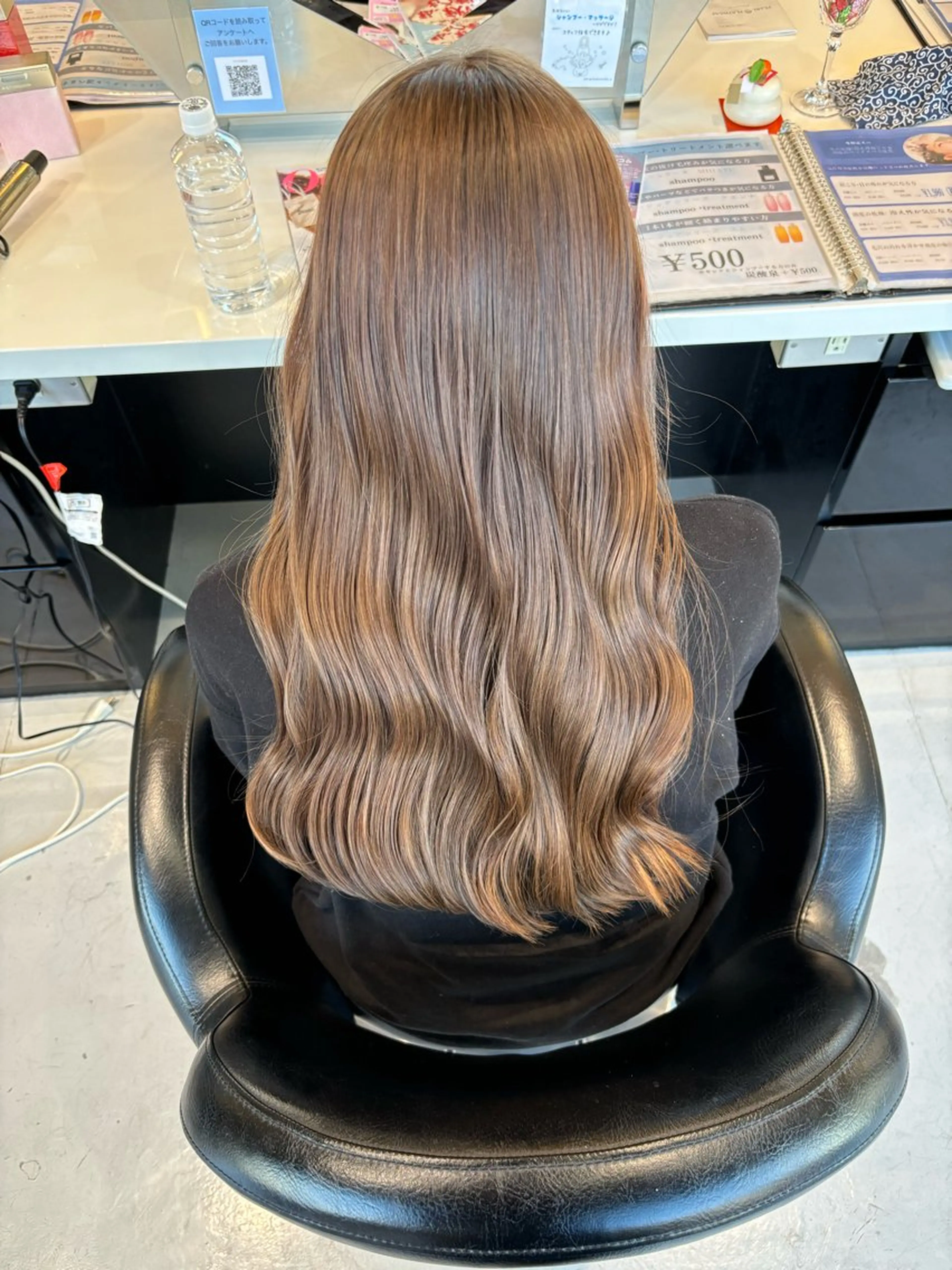 💝先着3名様限定💝ブリーチ無しダブルカラー➕髪質改善プラチナトリートメント🫧の写真