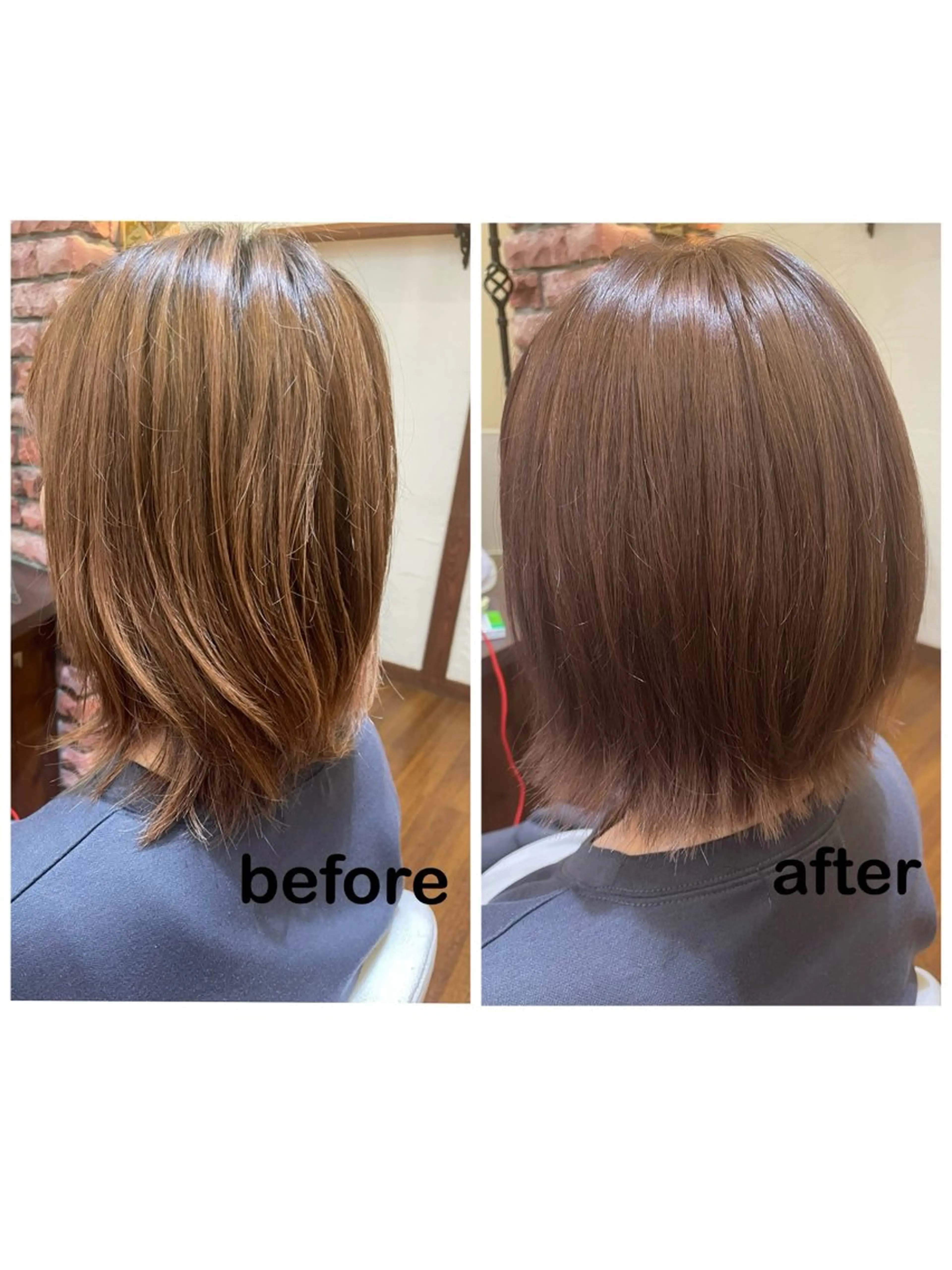髪質改善！酸熱メテオトリートメント＋カットの写真
