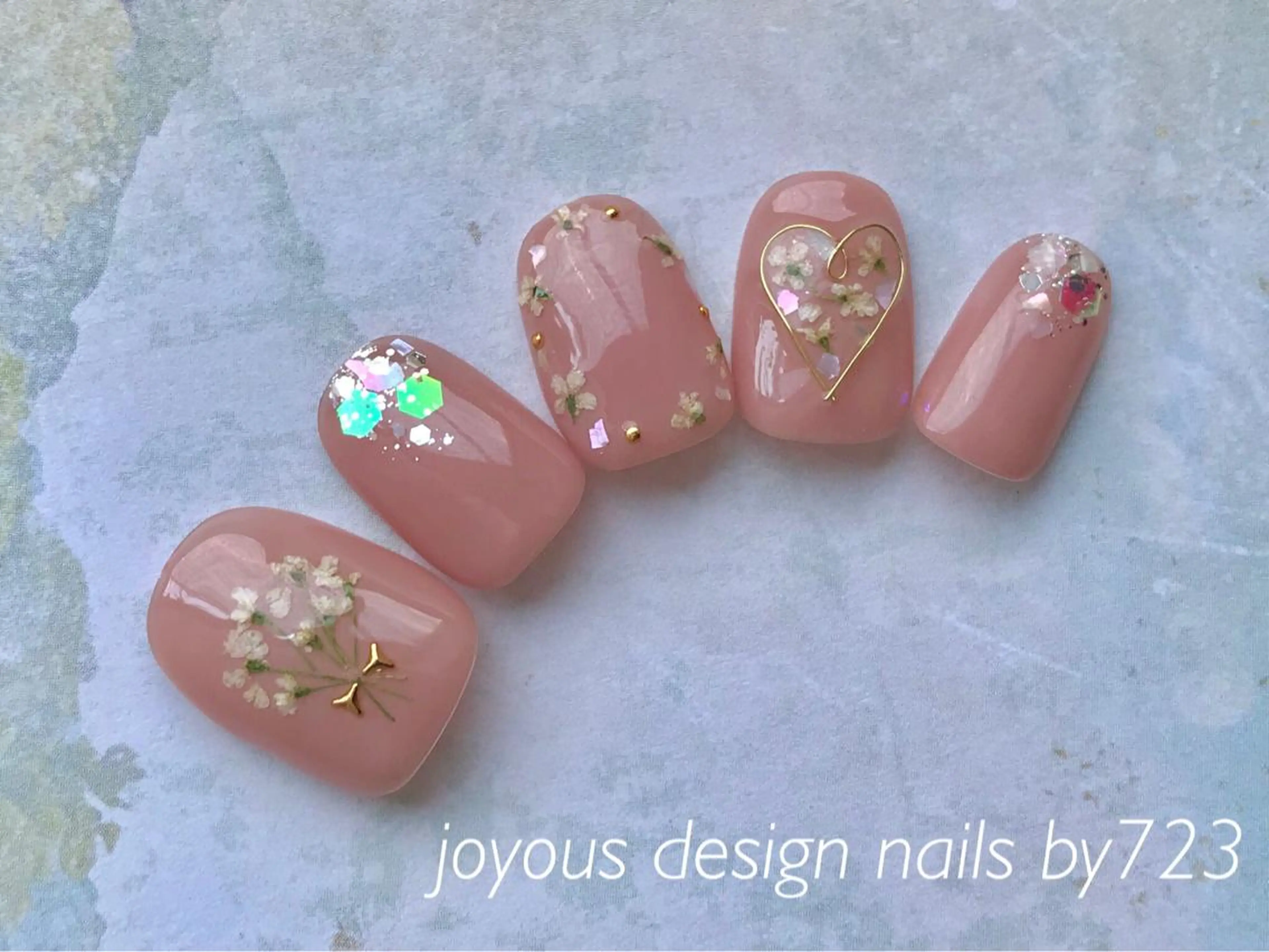 ネイル ブライダルネイル ハンドネイル jdn natsumiのネイルデザイン