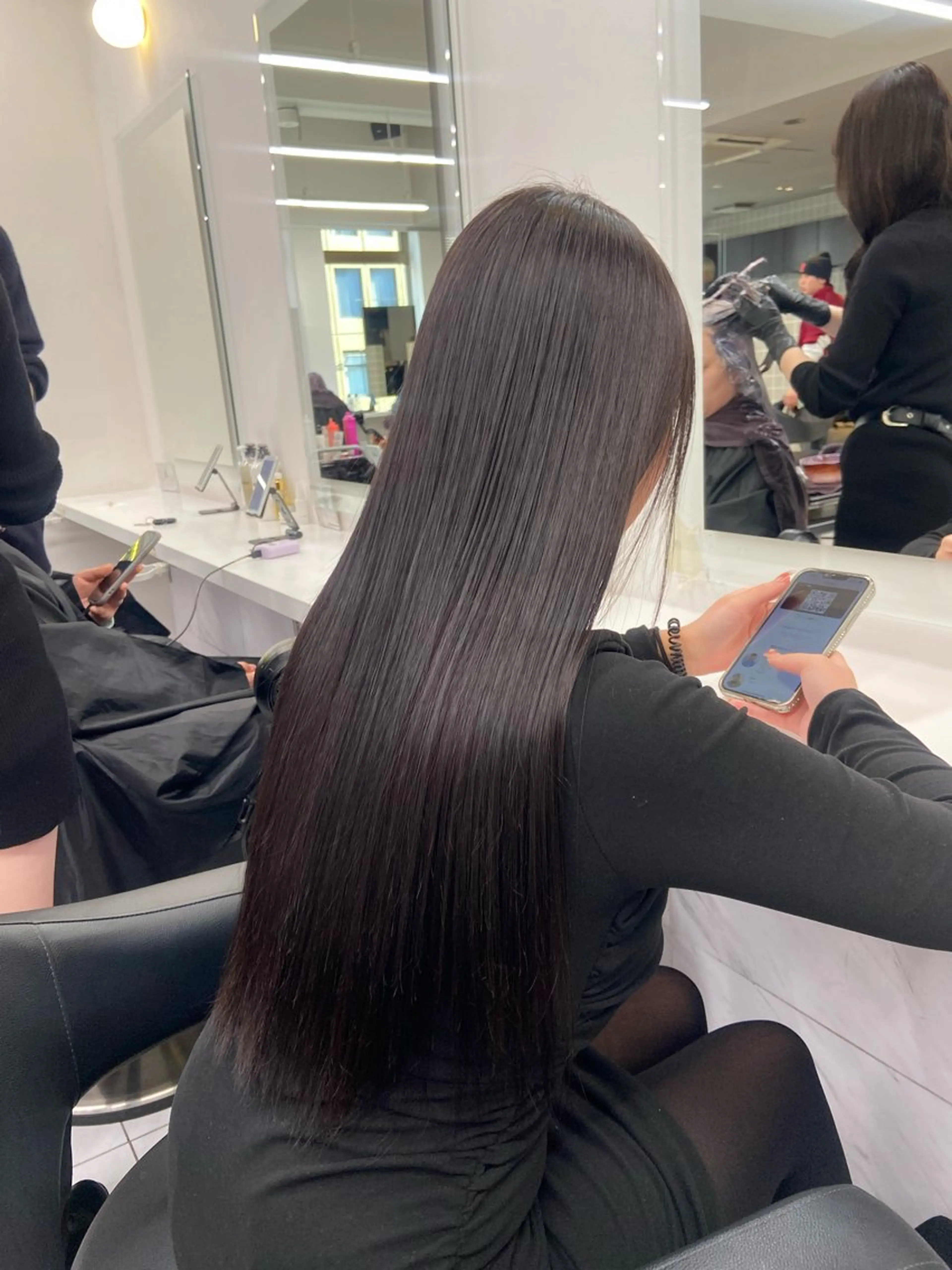 ロング カラー ヘアアレンジ Over hair_ misakiのヘアスタイル