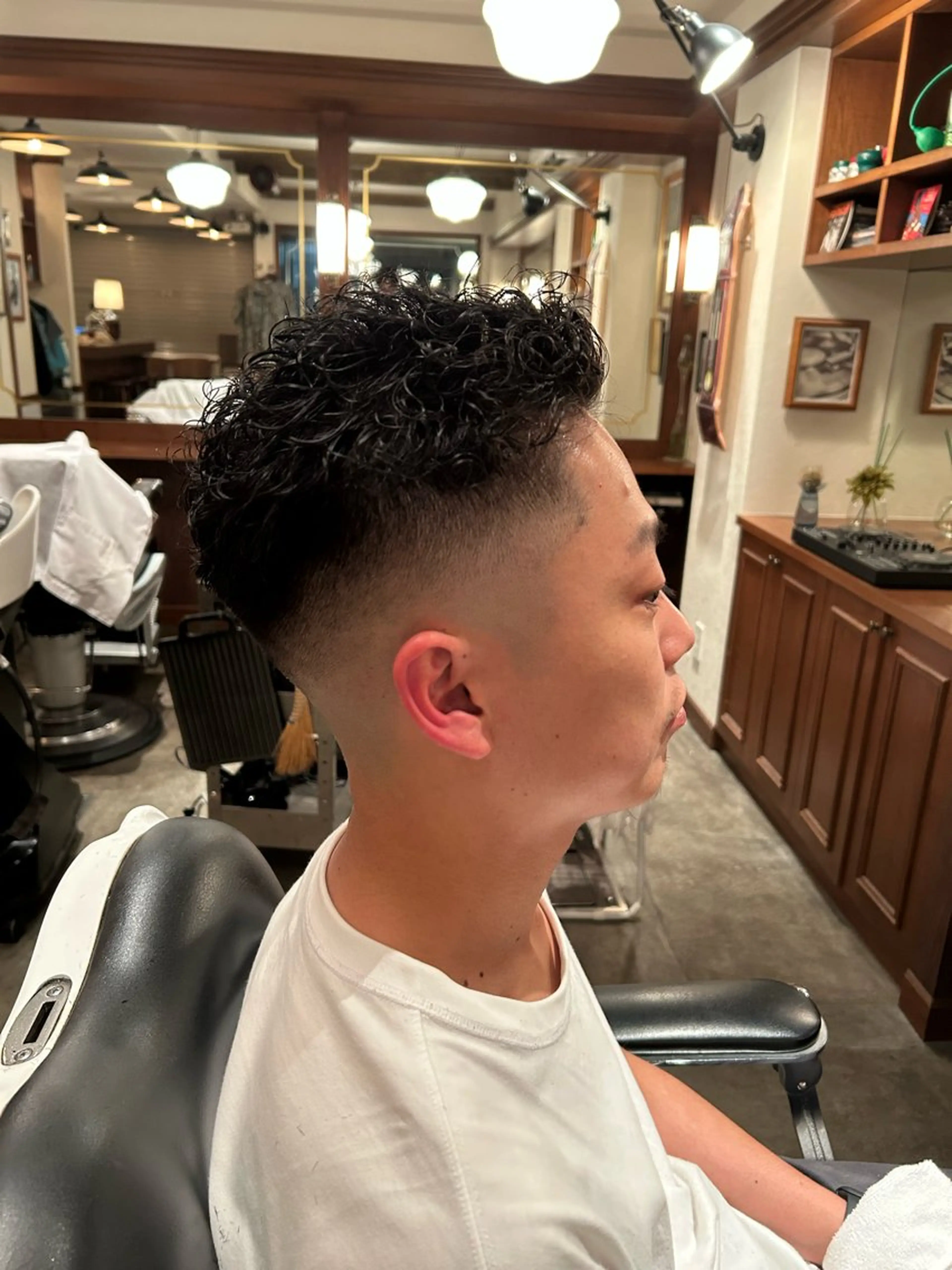 パーマ メンズ 滝川 大喜のヘアスタイル