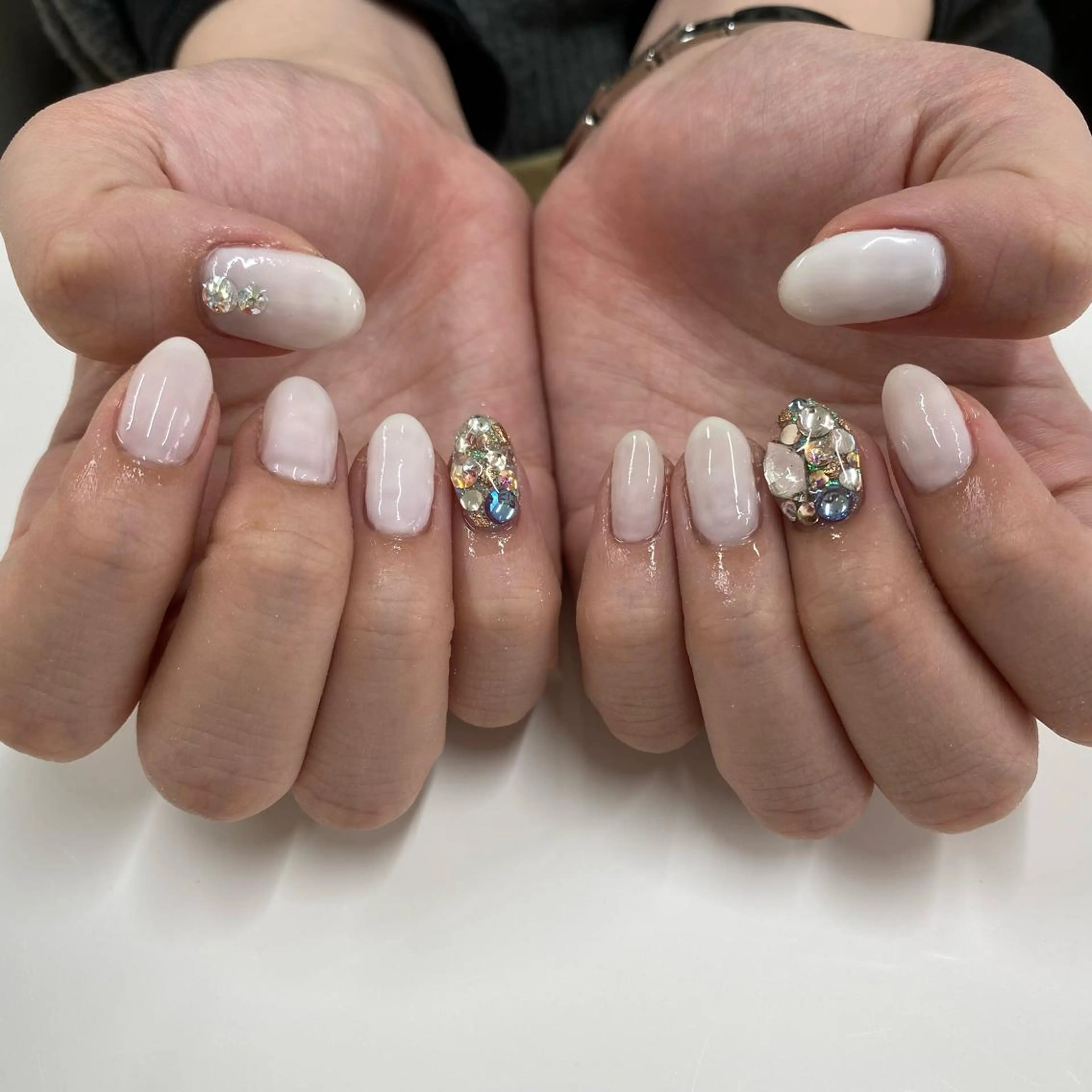 ネイル ワンカラーネイル Raybeauty marinaのネイルデザイン