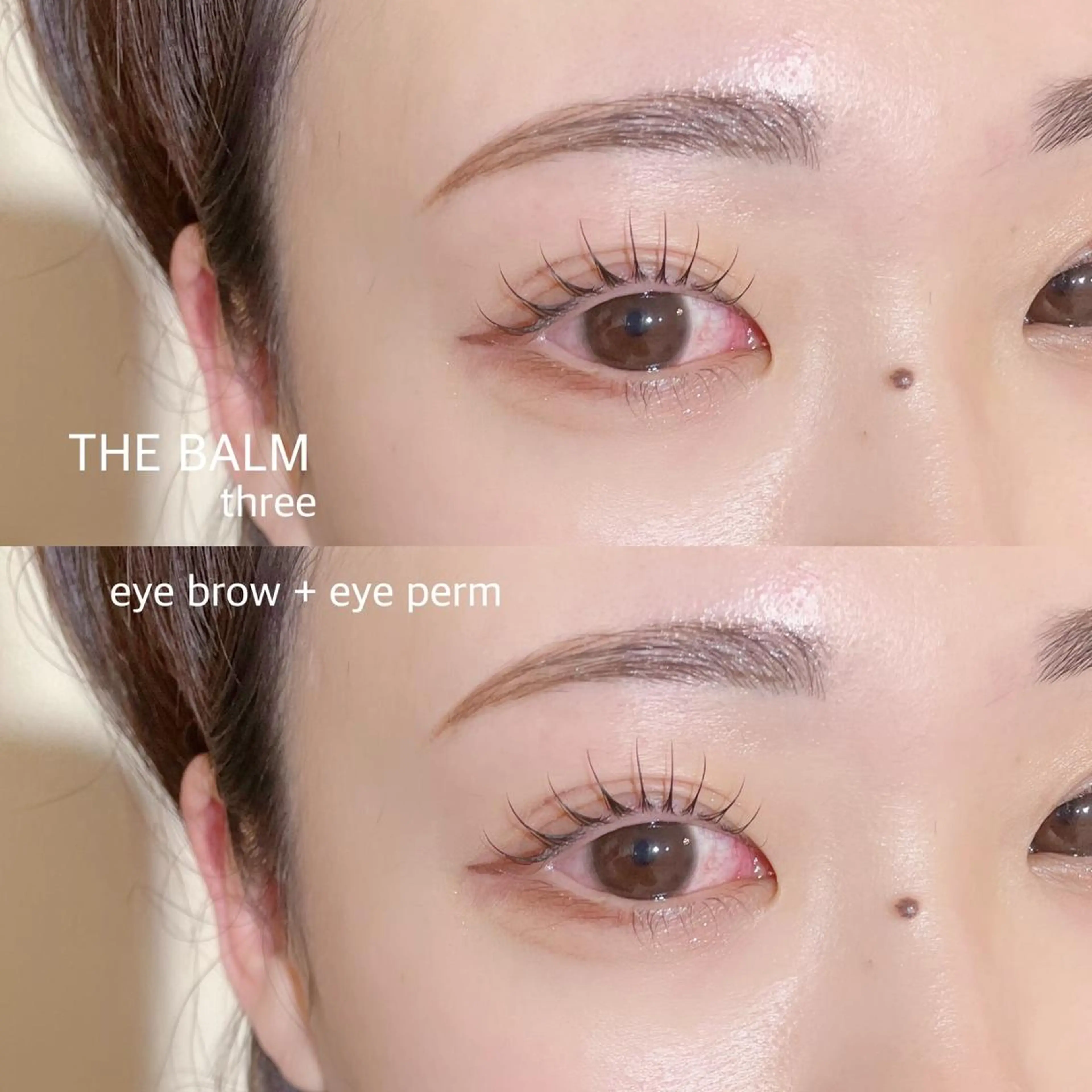 マツエク・マツパ 一重×まつ毛パーマ THE BALM🌻 舩木のマツエク・マツパデザイン