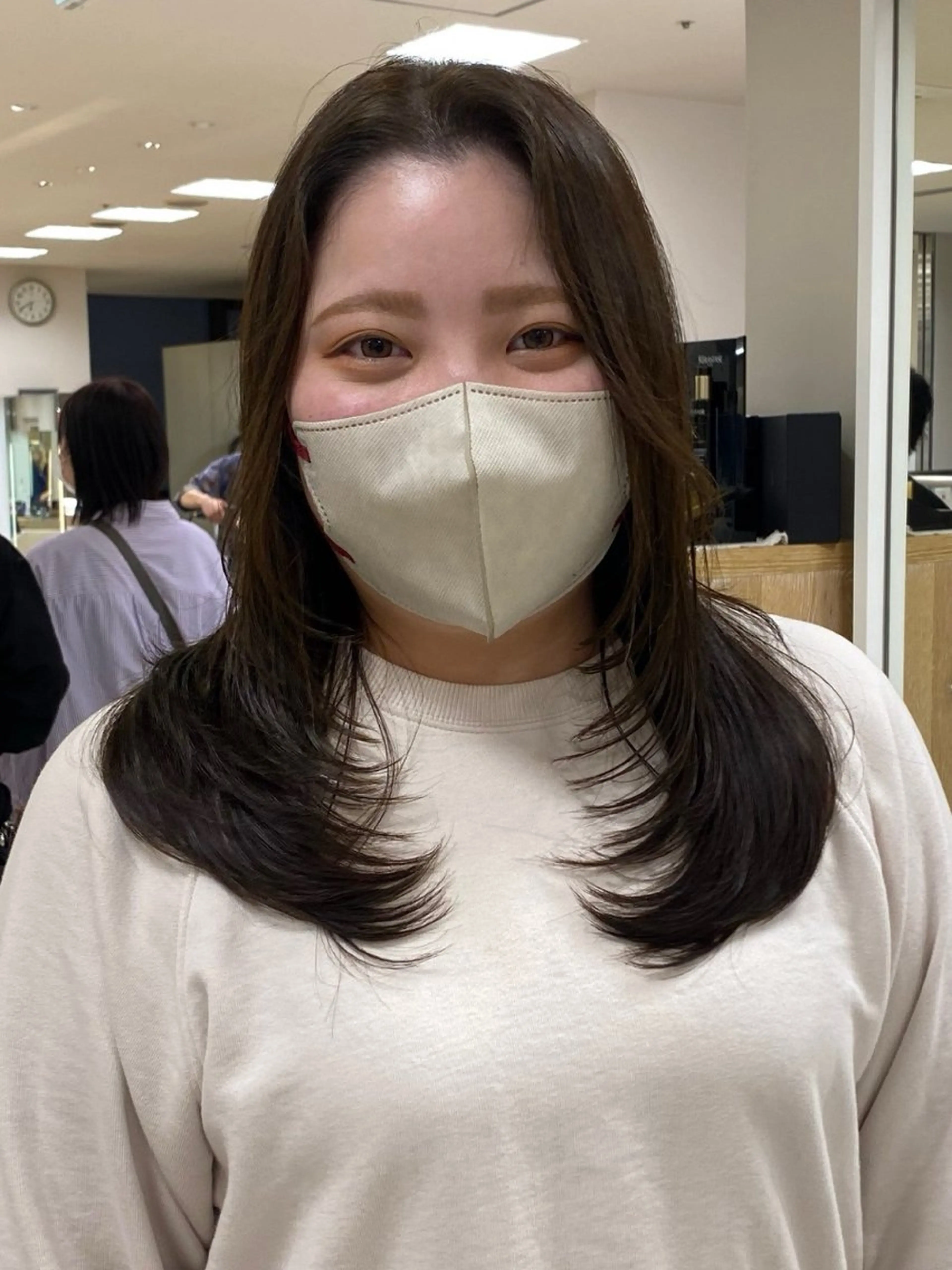 ミディアム カラー お悩み解決美容師🦚 片山/銀座/有楽町のヘアスタイル