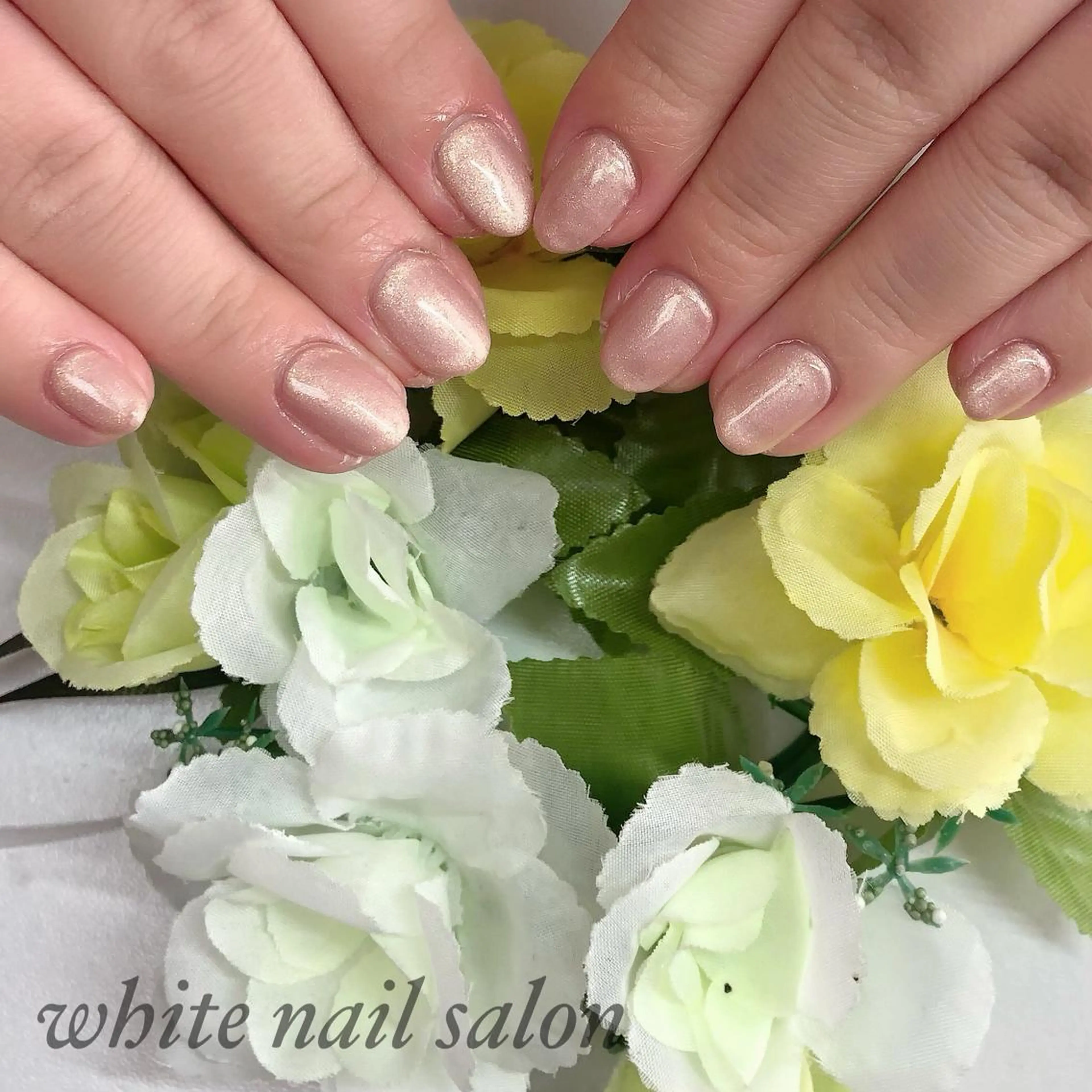 ネイル アートネイル フレンチネイル ジェルネイル ハードジェル 持ち込み white nail salonのネイルデザイン