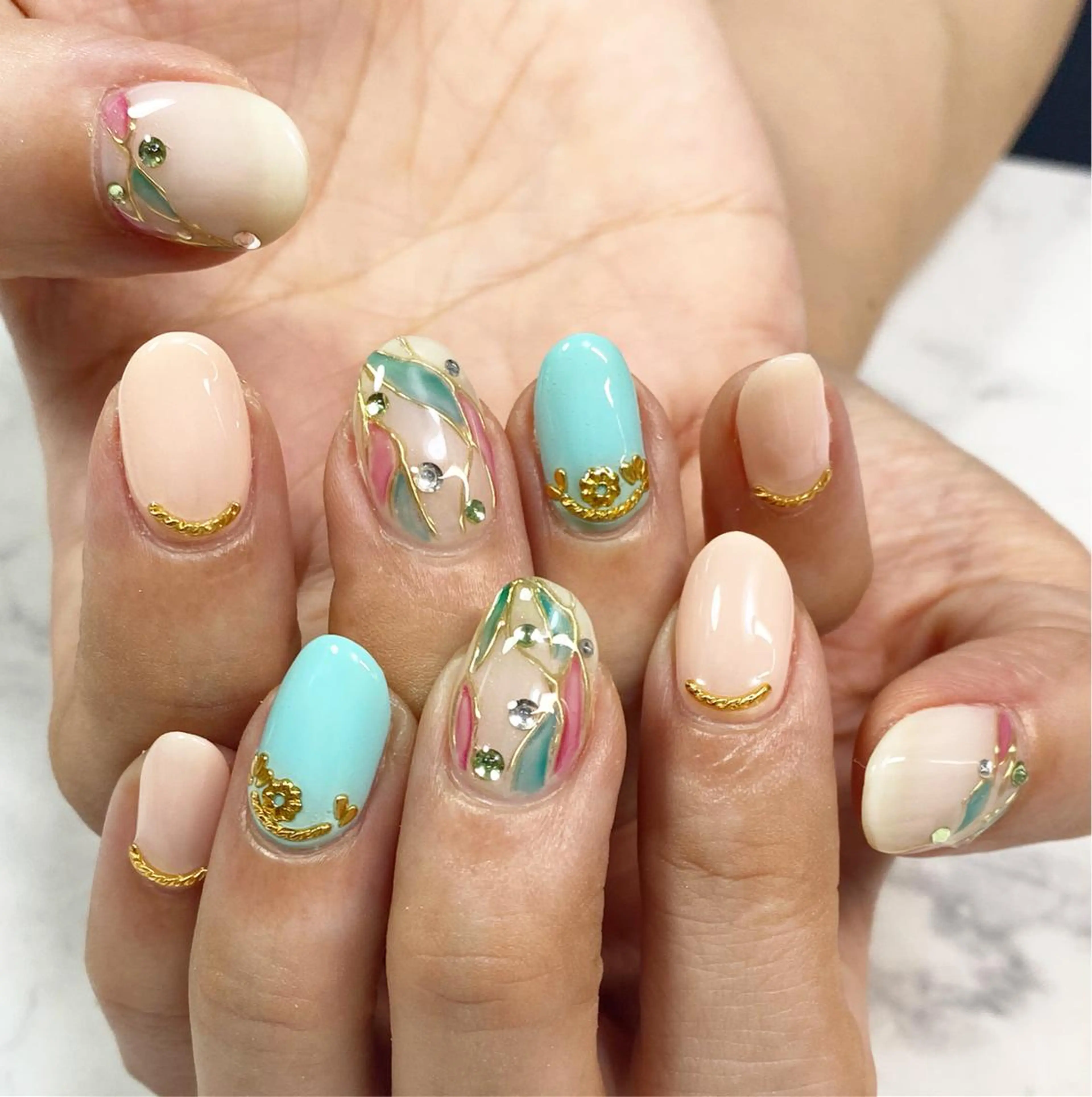 ネイル mellow mのネイルデザイン