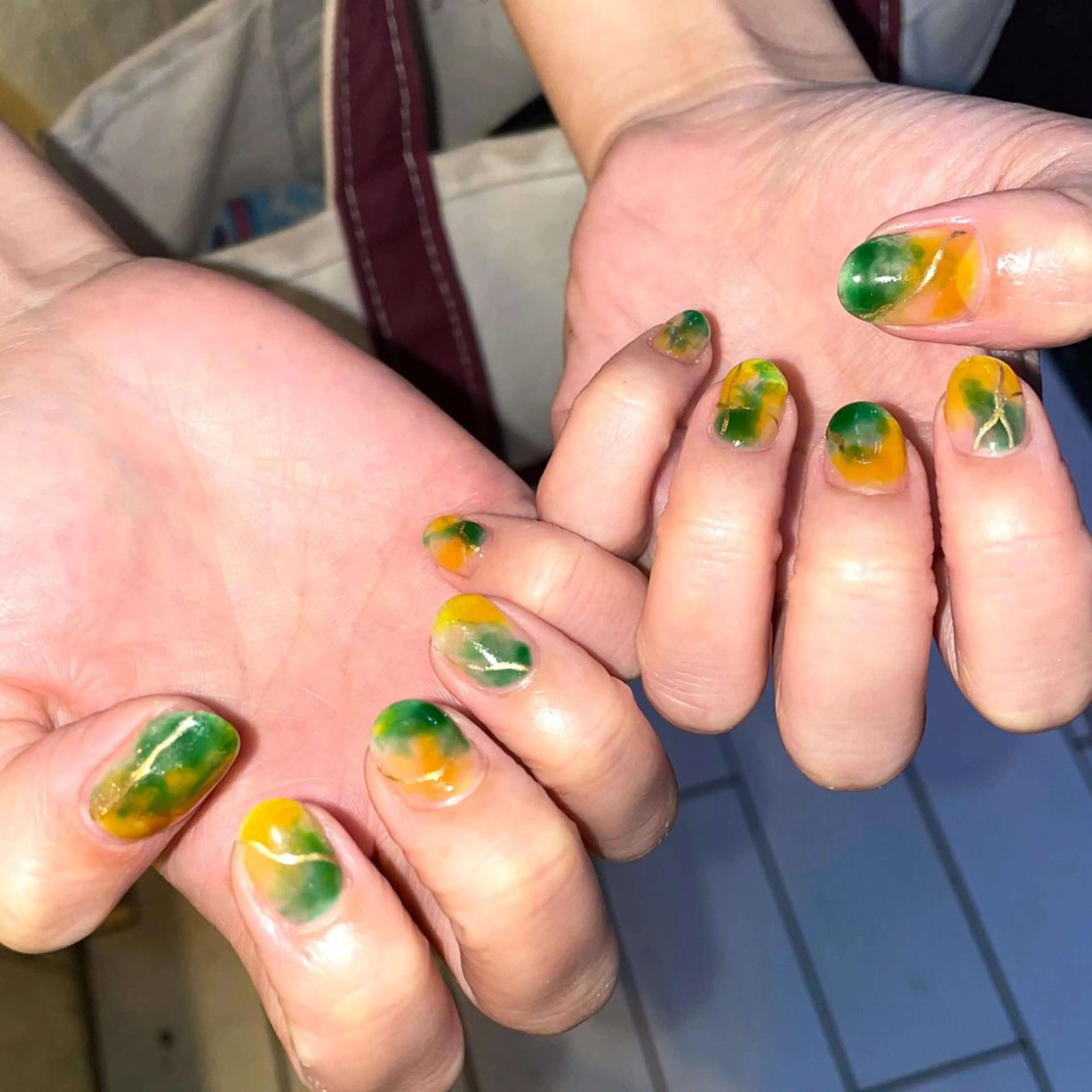 ネイル ハンドネイル 新井 ひなののネイルデザイン