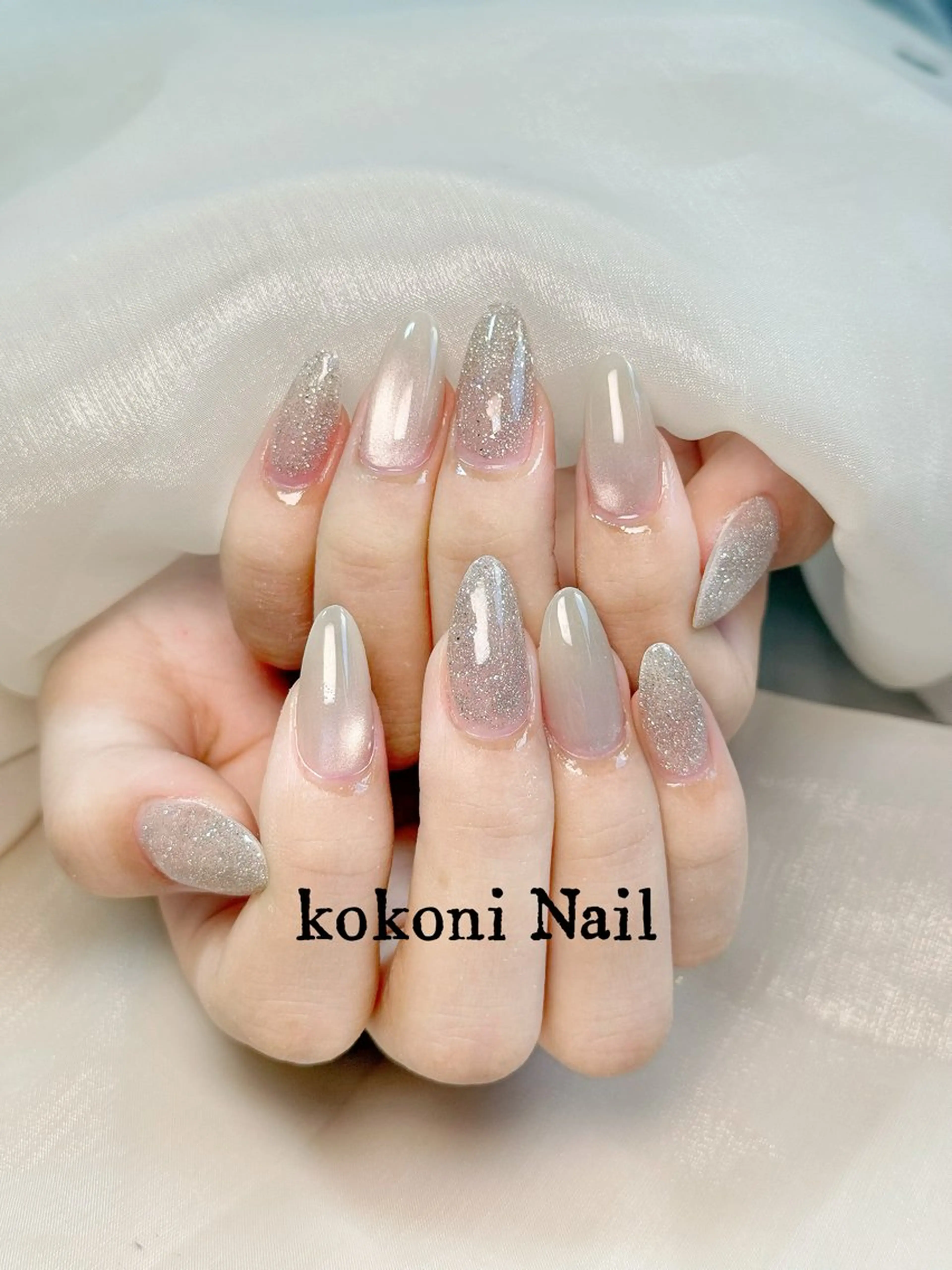 ネイル ハンドネイル 小雨 Nail Studio・168のネイルデザイン