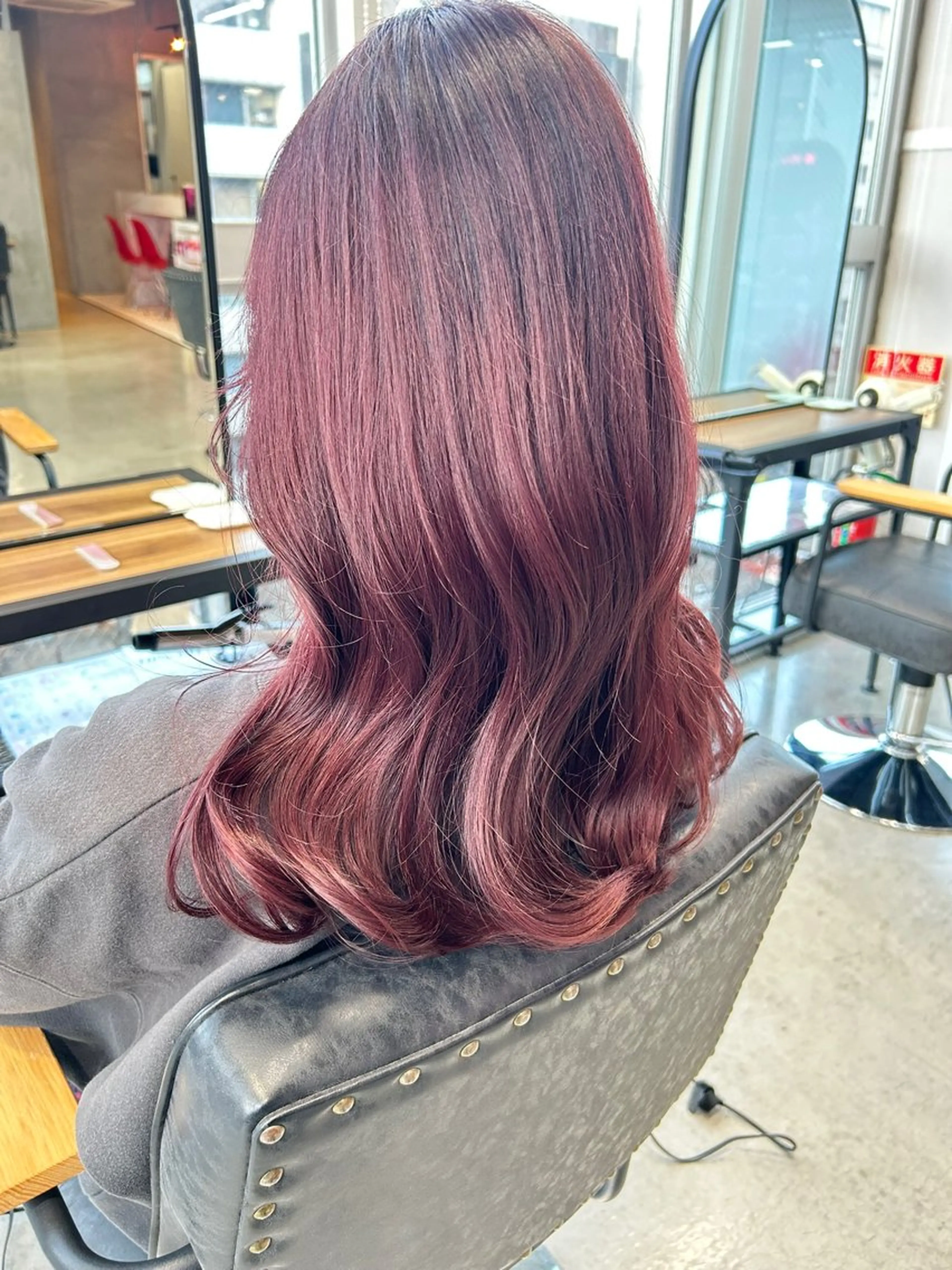 ロング カラー Pocket仙台赤坂 康成のヘアスタイル