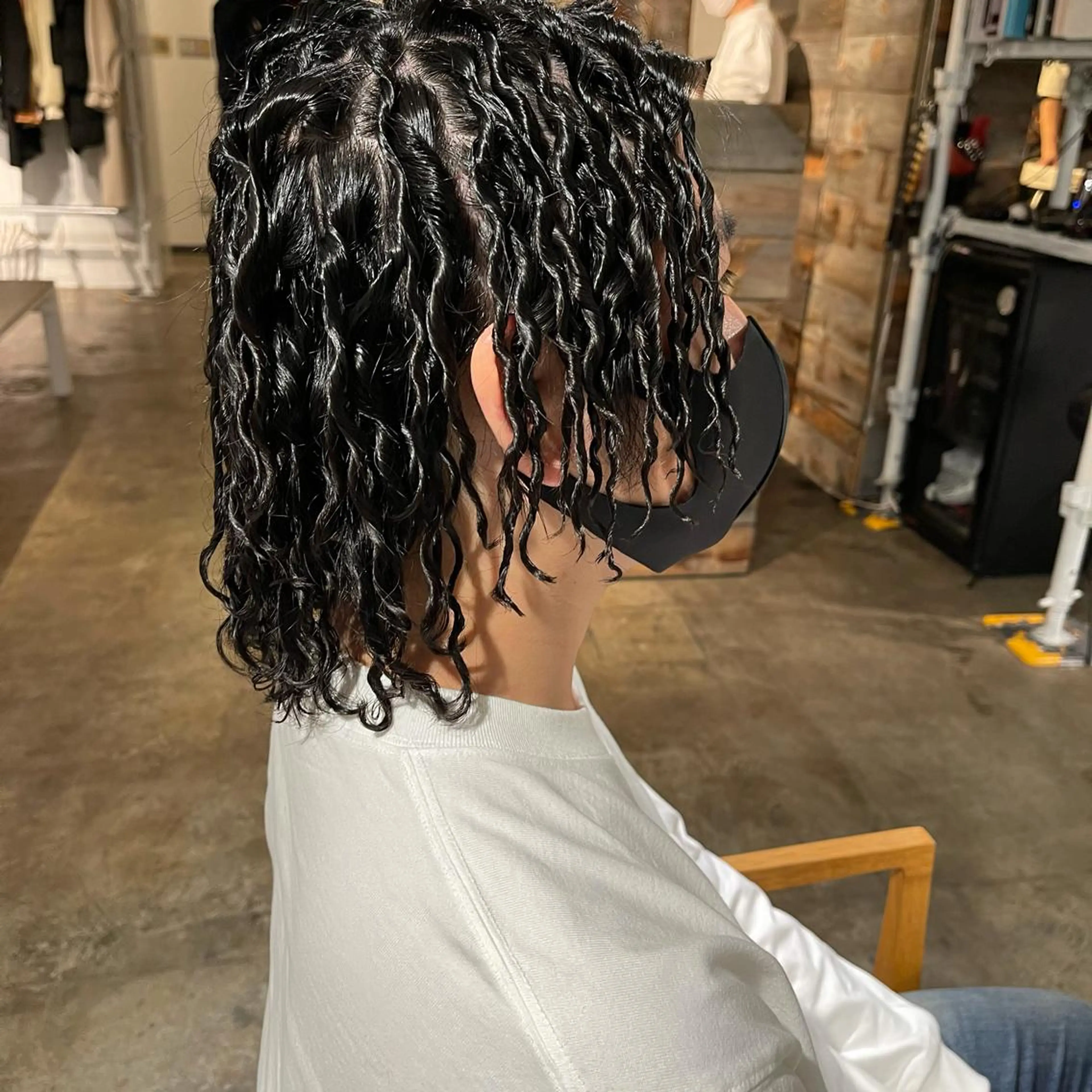 ミディアム パーマ メンズ 🌈ディレクター🌈 徳松優希のヘアスタイル