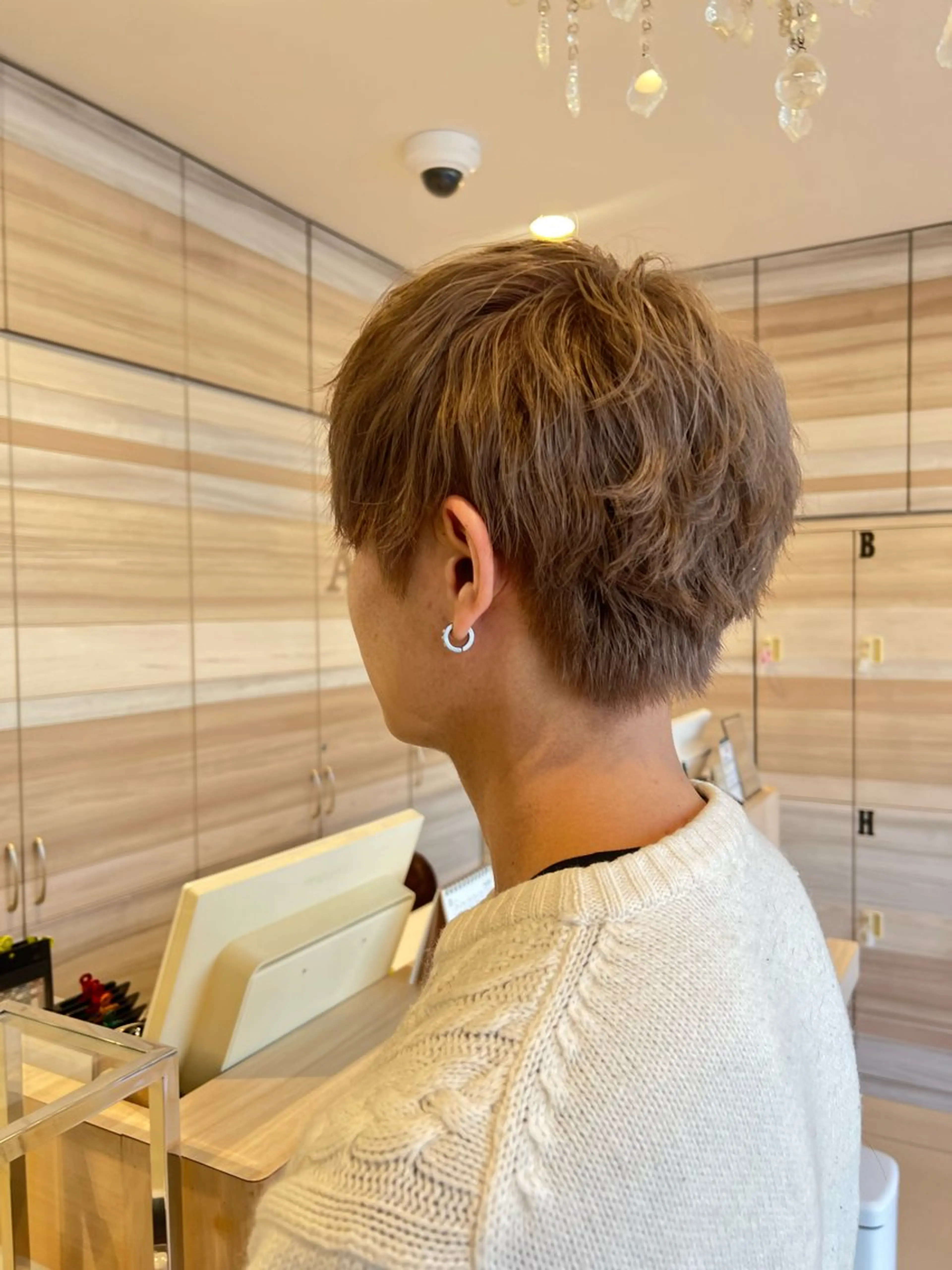 カラー メンズ 韓国風🌷✨ 守屋紗希のヘアスタイル