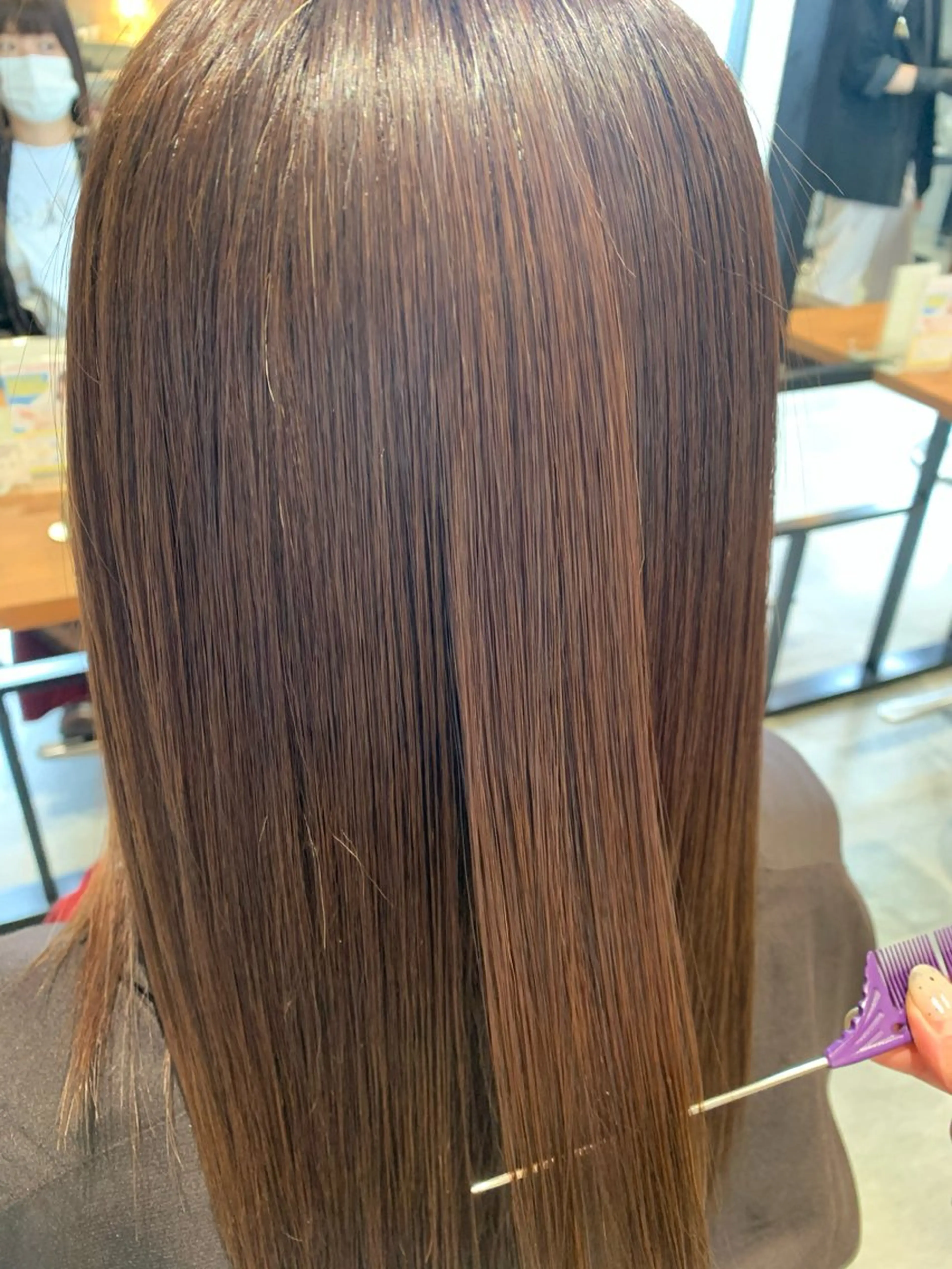 縮毛矯正150分¥7400（ハイグレード縮毛矯正＋¥2000）の写真