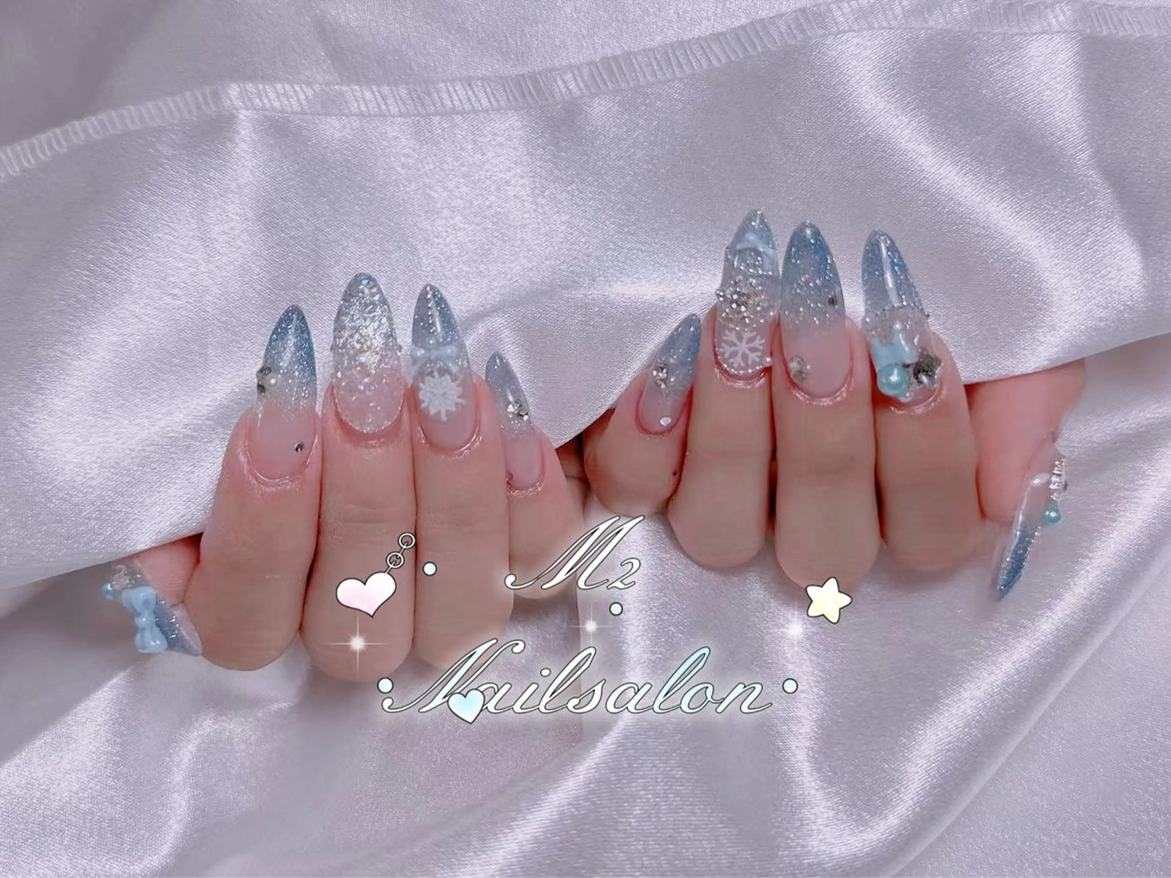 ネイル 長さだし専門店 M2　rikaのネイルデザイン