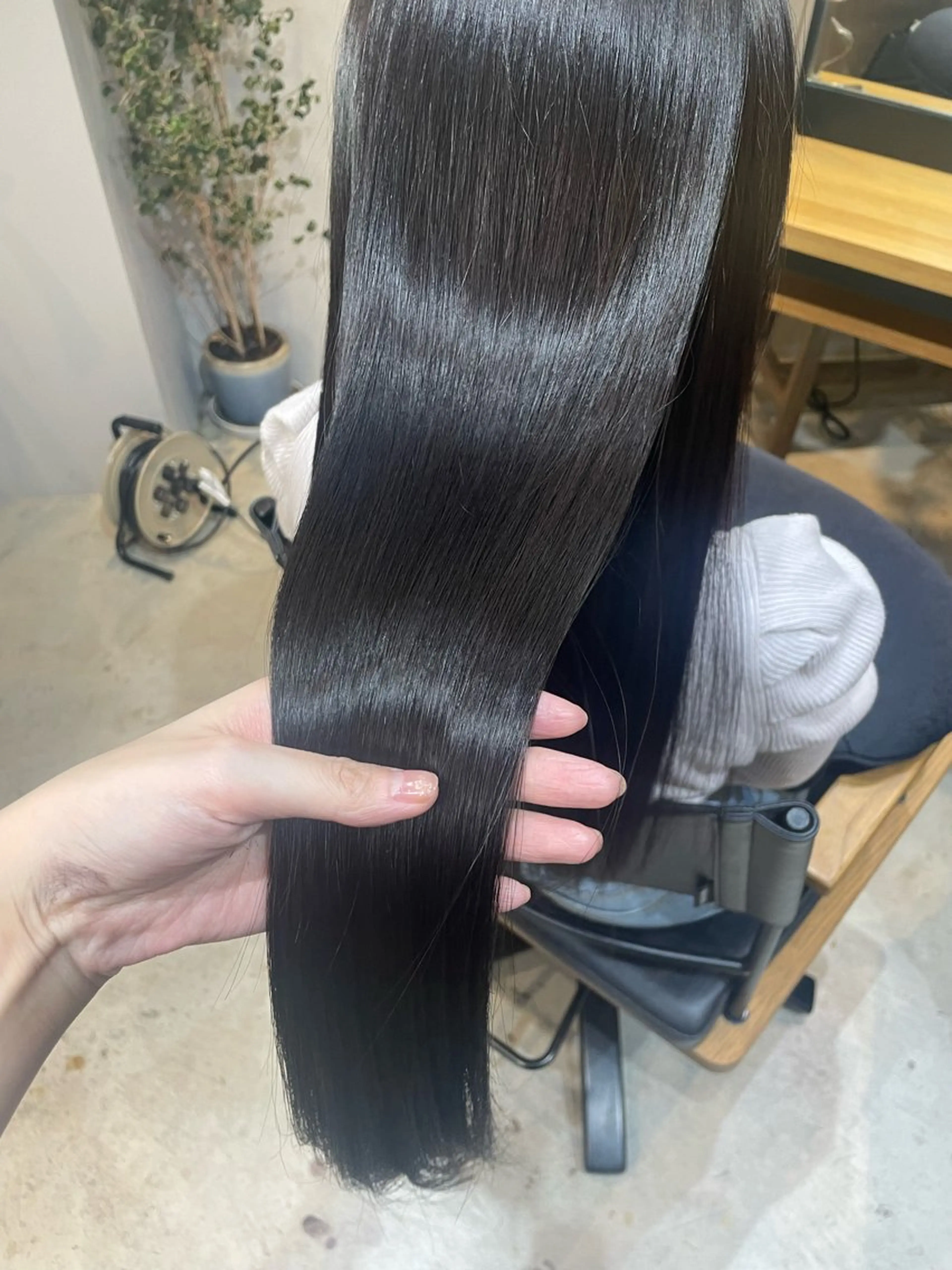 ロング 髪質改善 トリートメント Loma ミレイのヘアスタイル