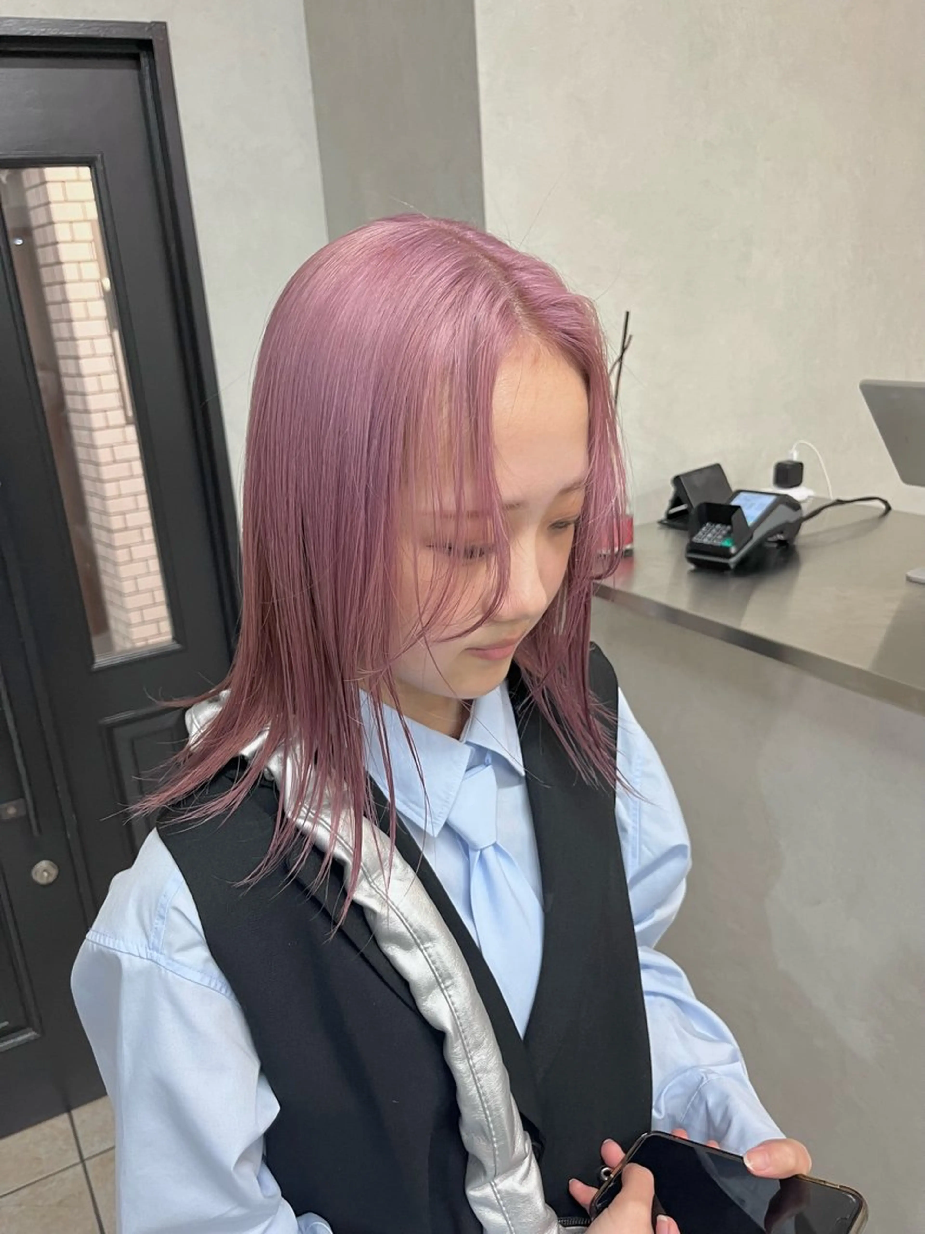 ハイブリーチ（ケアブリーチ2回）🎀の写真