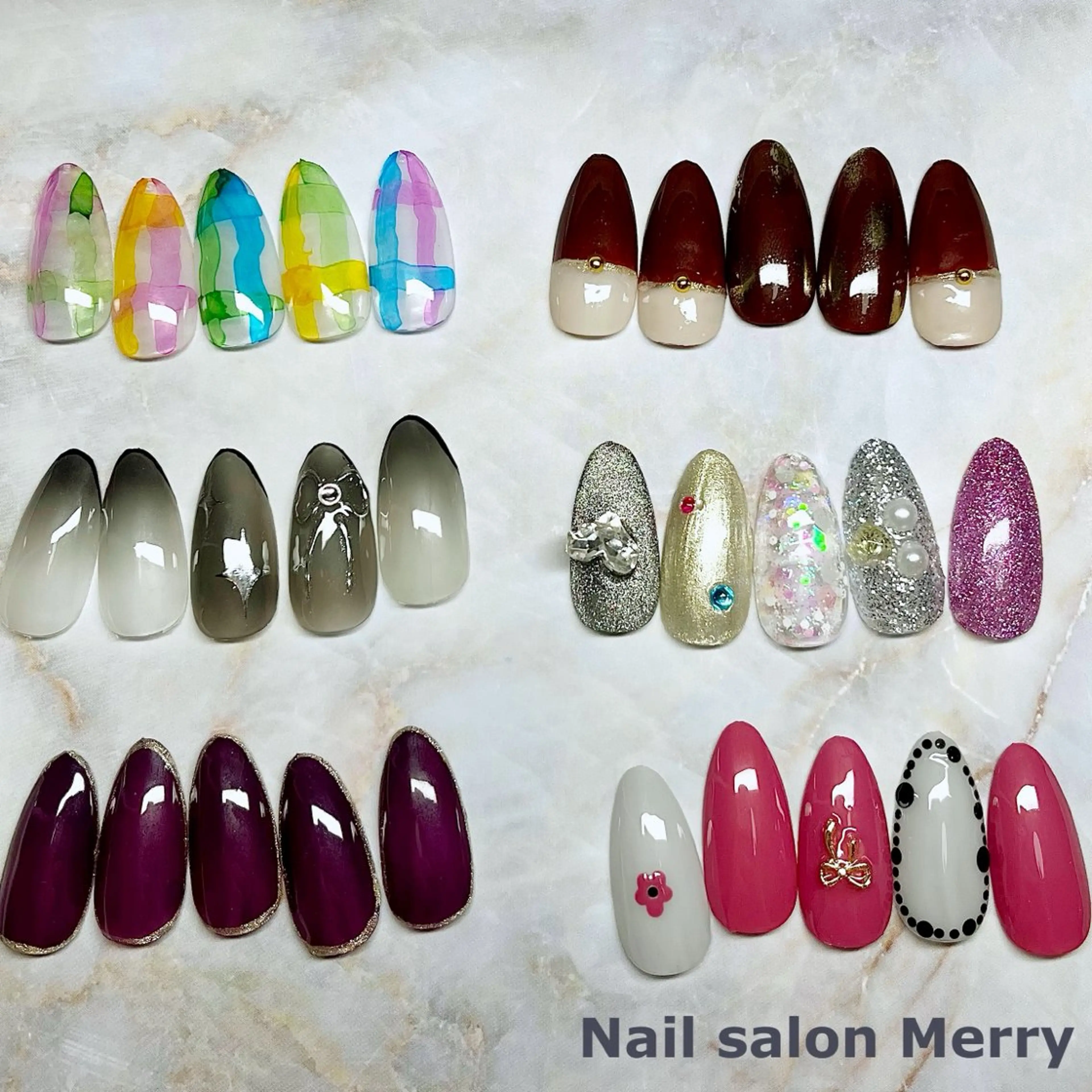 ネイル ハンドネイル Nail salon Merryのネイルデザイン