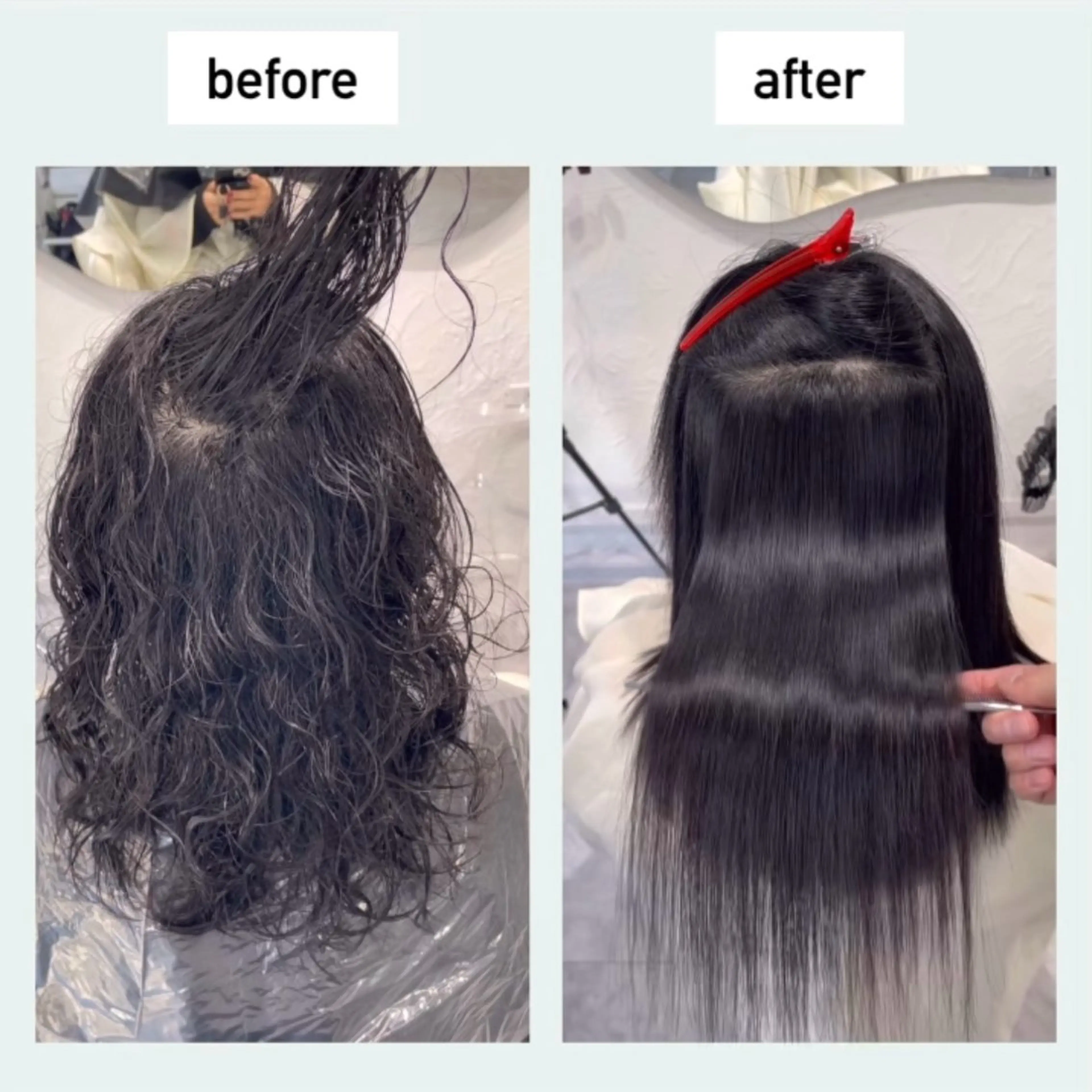 セミロング ジョー/ 縮毛矯正の専門家のヘアスタイル