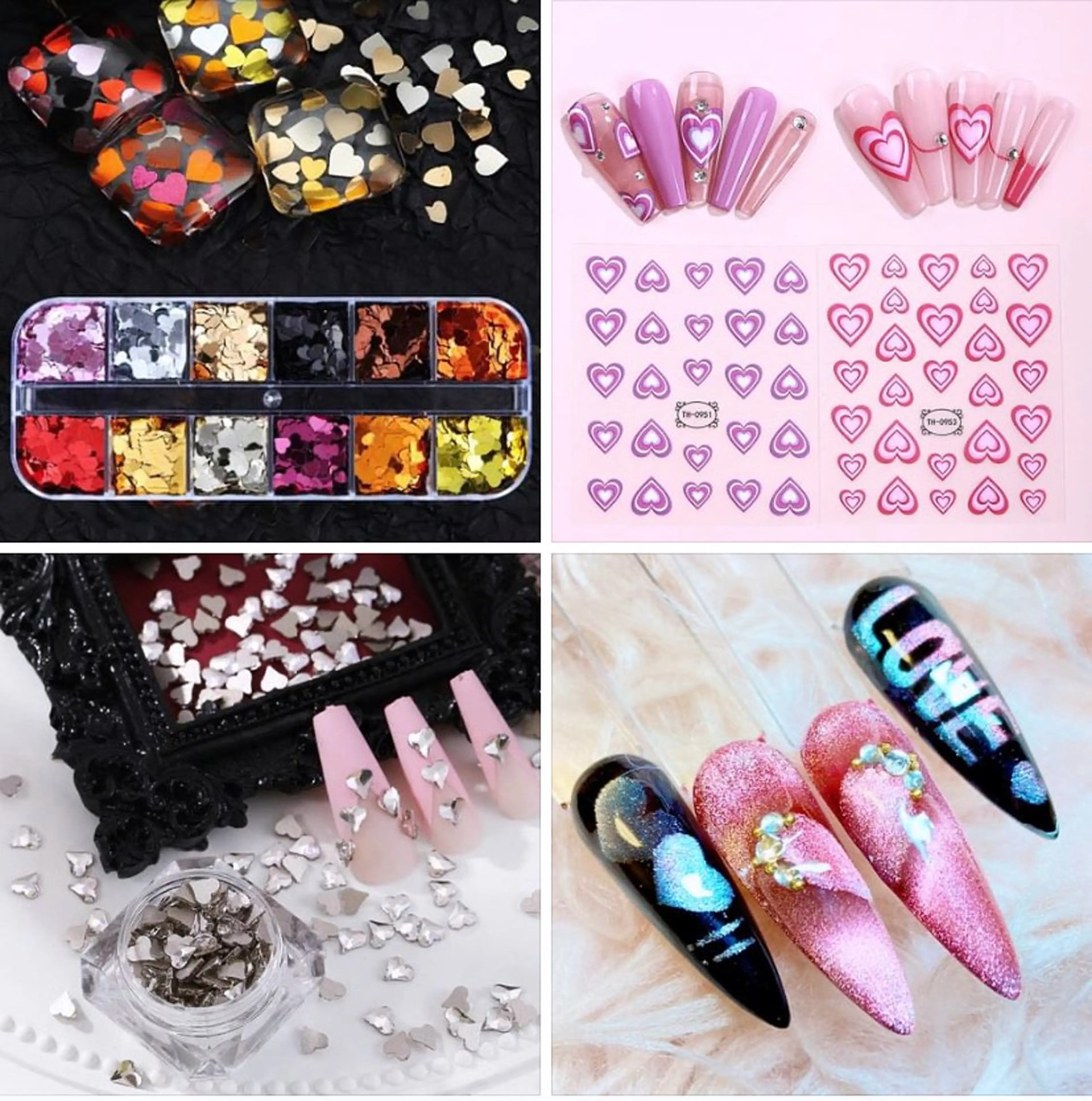 ネイル バレンタイン HandSnail 座間自宅ネイルサロンのネイルデザイン