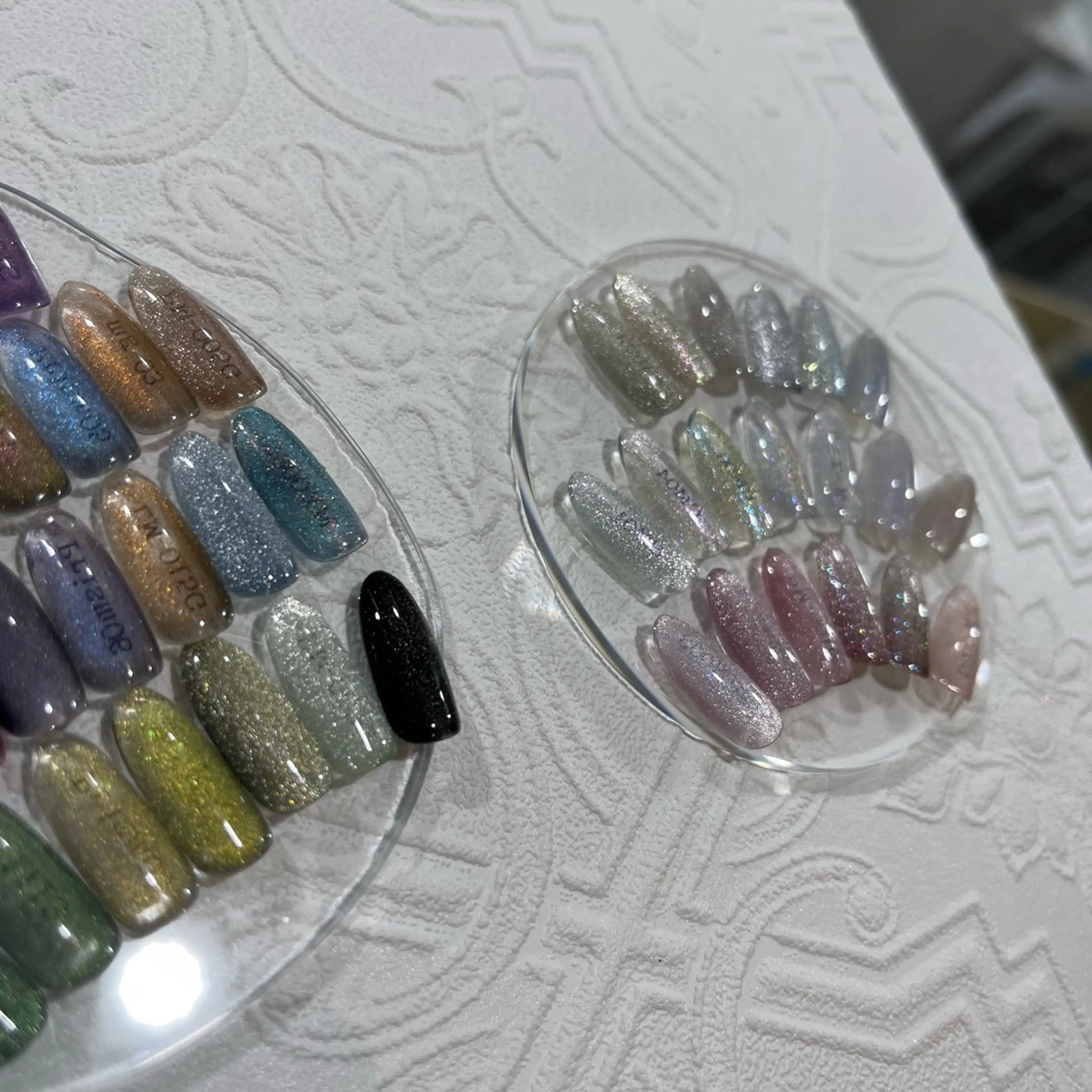 ネイル アートネイル マグネットネイル 𝗿𝗶𝗰𝗼 ˎˊ˗のネイルデザイン