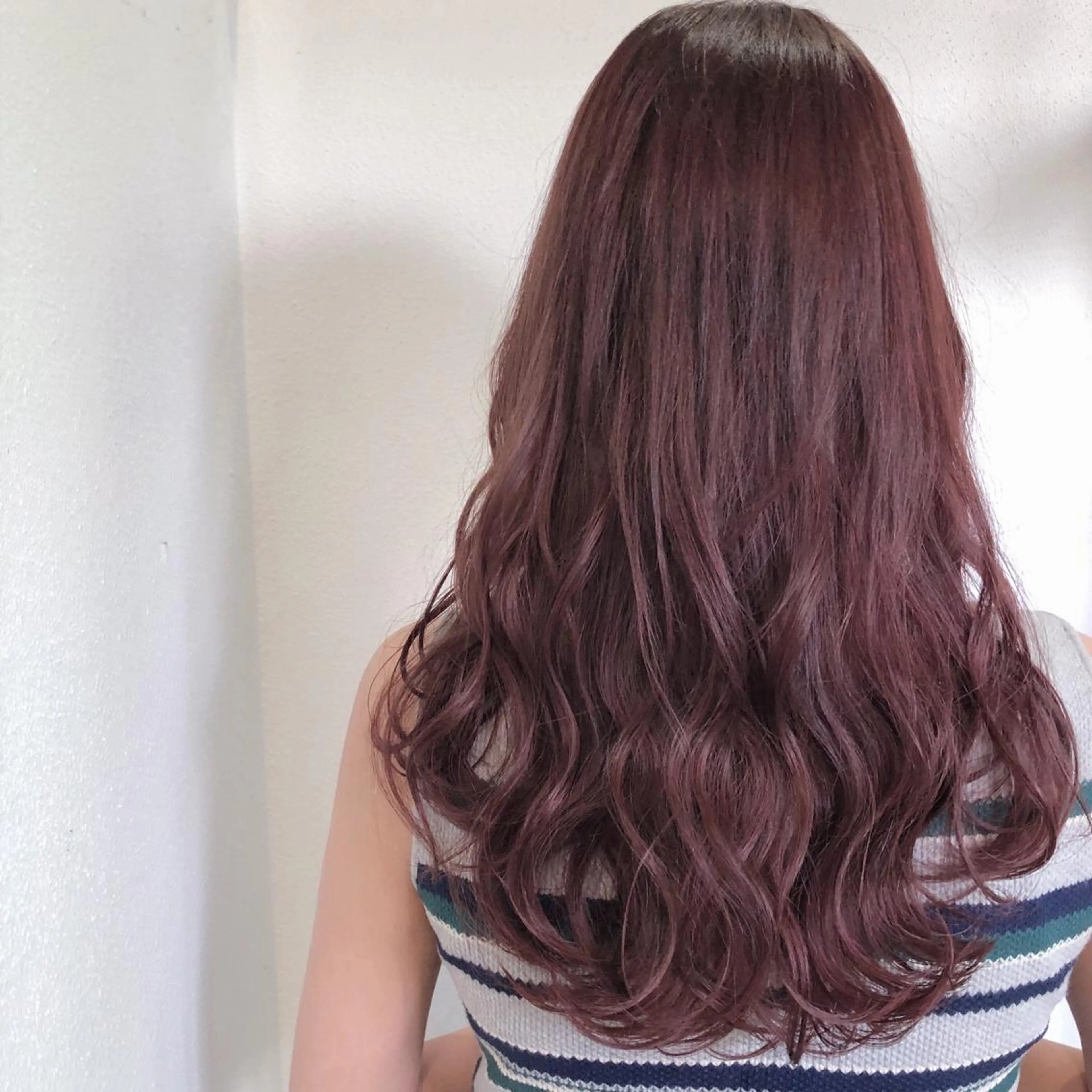 ミディアム カラー ヘアアレンジ ヘアカラー トリートメント GiseL天神カラー 髪質改善/ブリーチのヘアスタイル