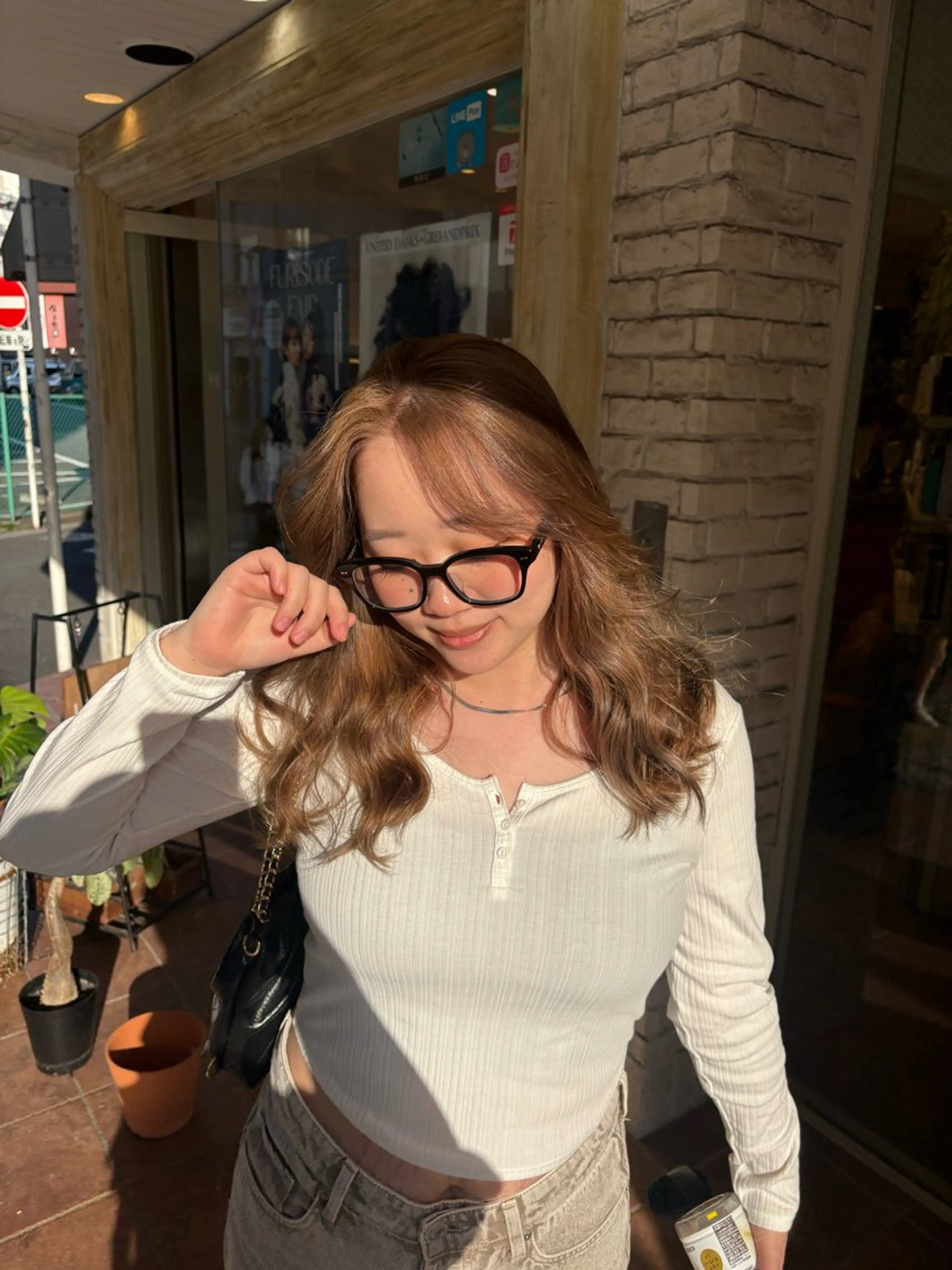 セミロング ☀️個性派/横浜パ ーマ/暖色/ミミのヘアスタイル