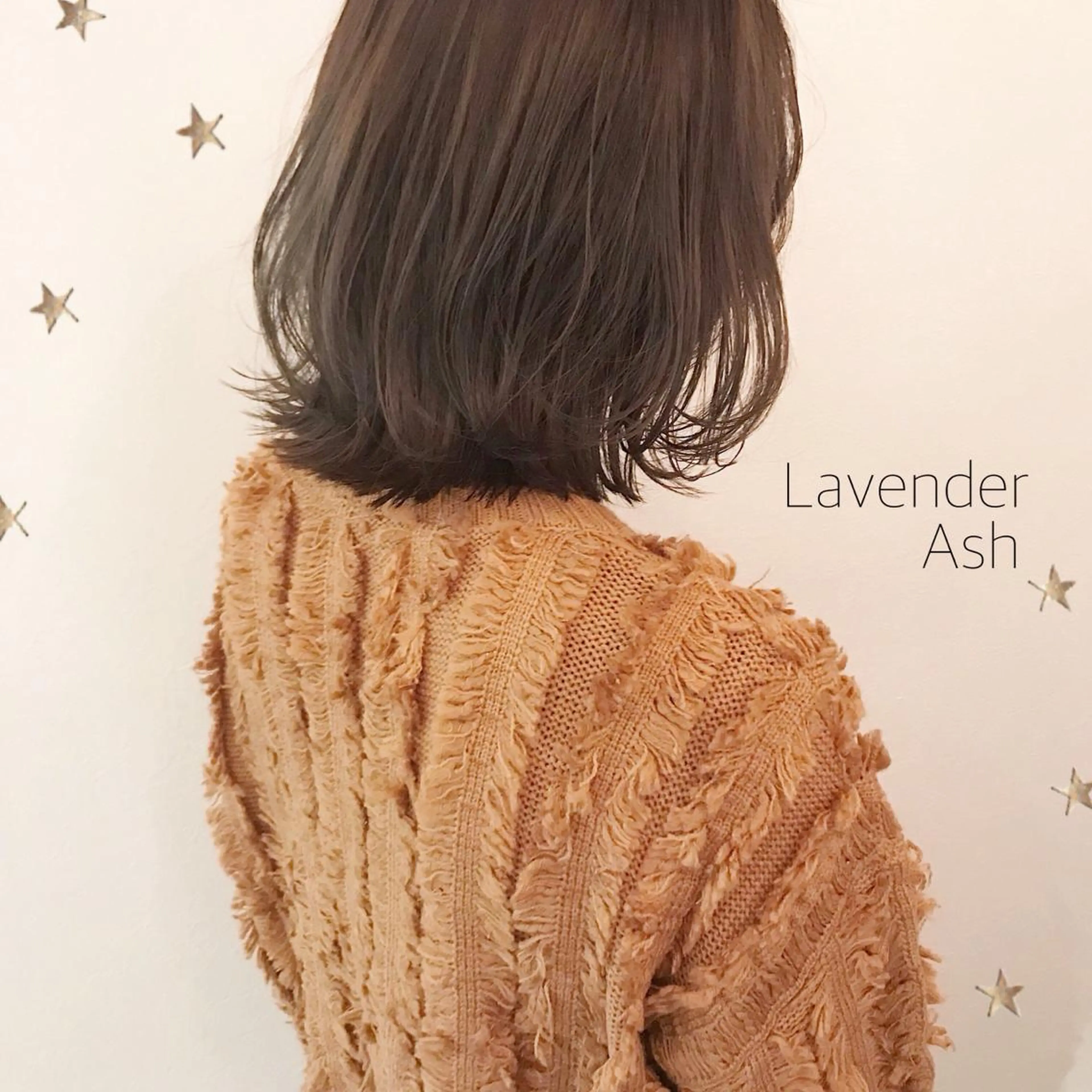 ミディアム カラー 市川 千夏のヘアスタイル