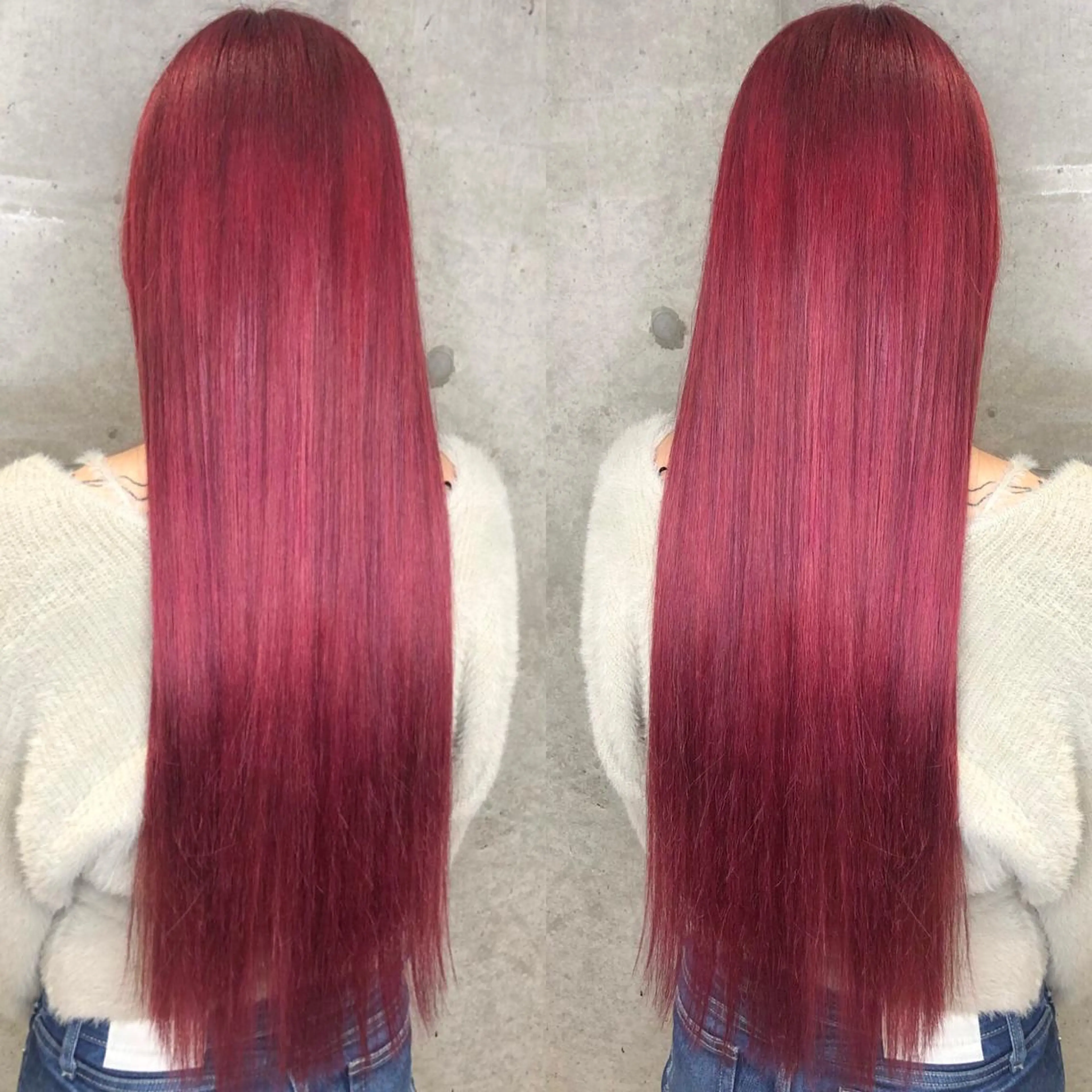ロング カラーモデル募集中 美容室ハピスのヘアスタイル