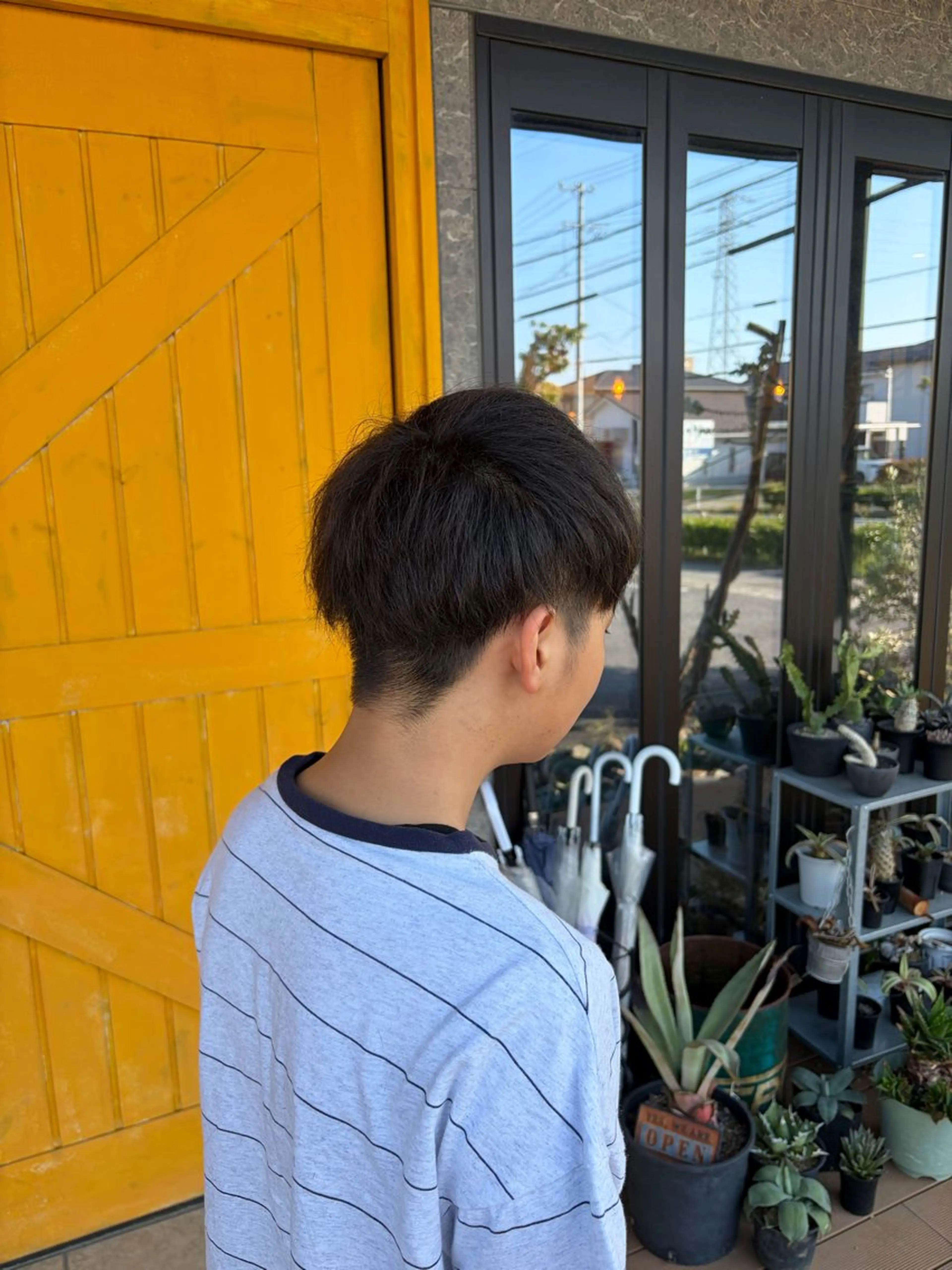 メンズ キッズ カット 織部 望のヘアスタイル