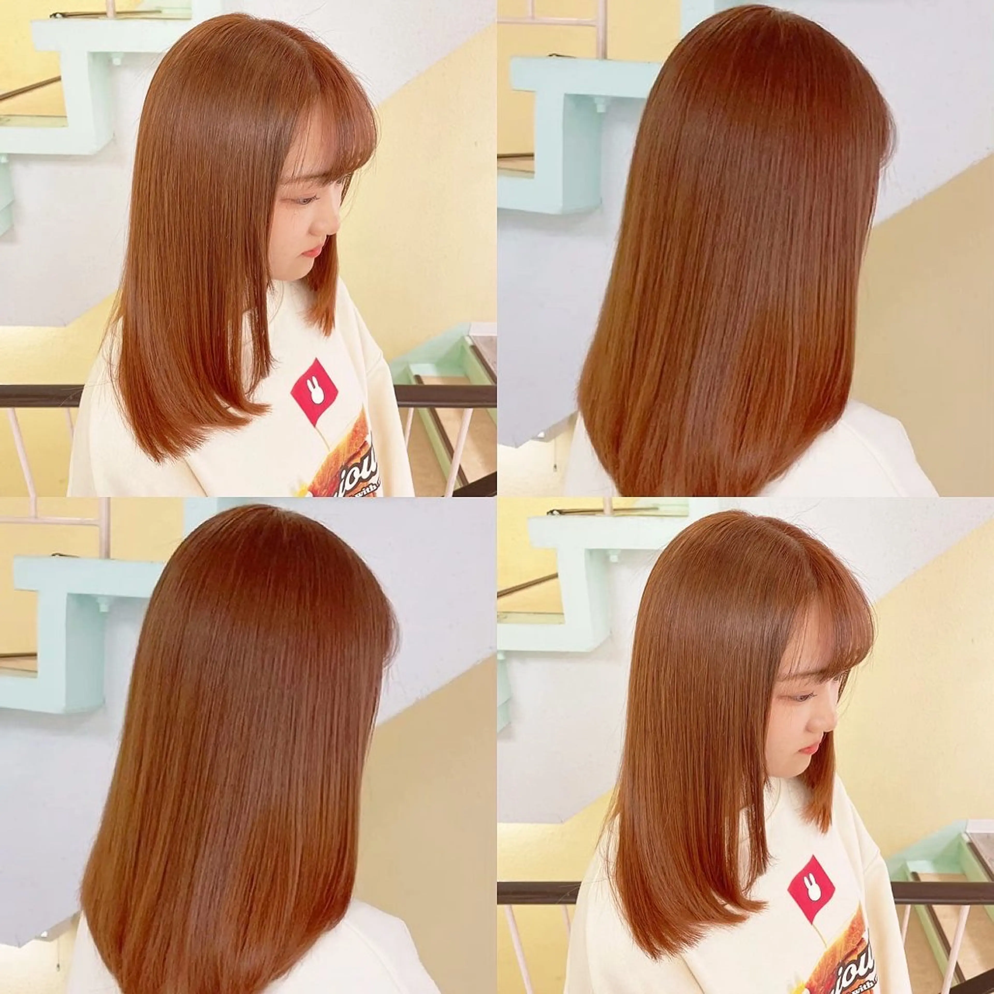 カラー ヘアカラー トリートメント 渋谷:インナーカラー ／🍒エリカ🍒のヘアスタイル