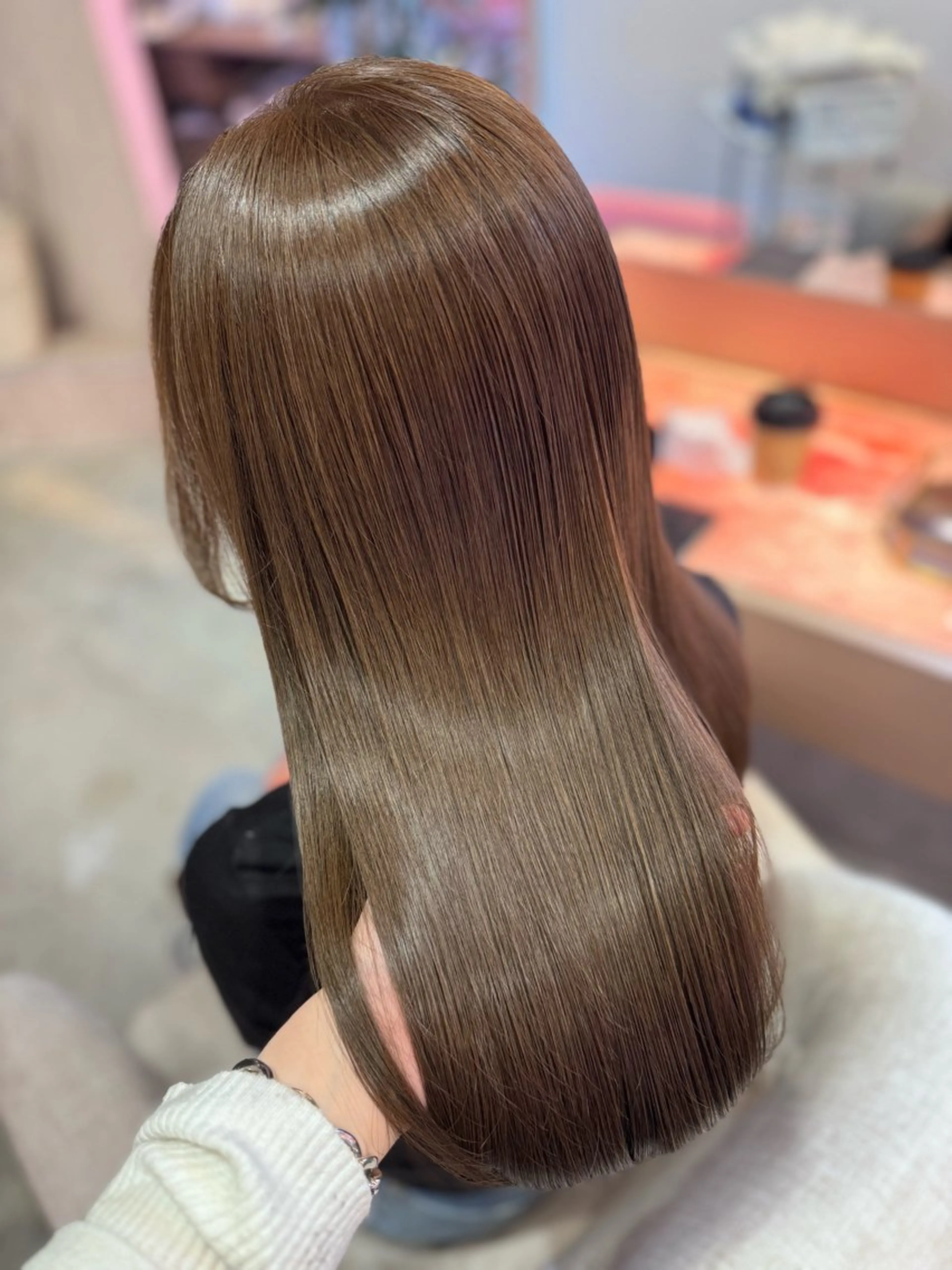 【当日限定💭💖】カット+艶カラー+TRの写真