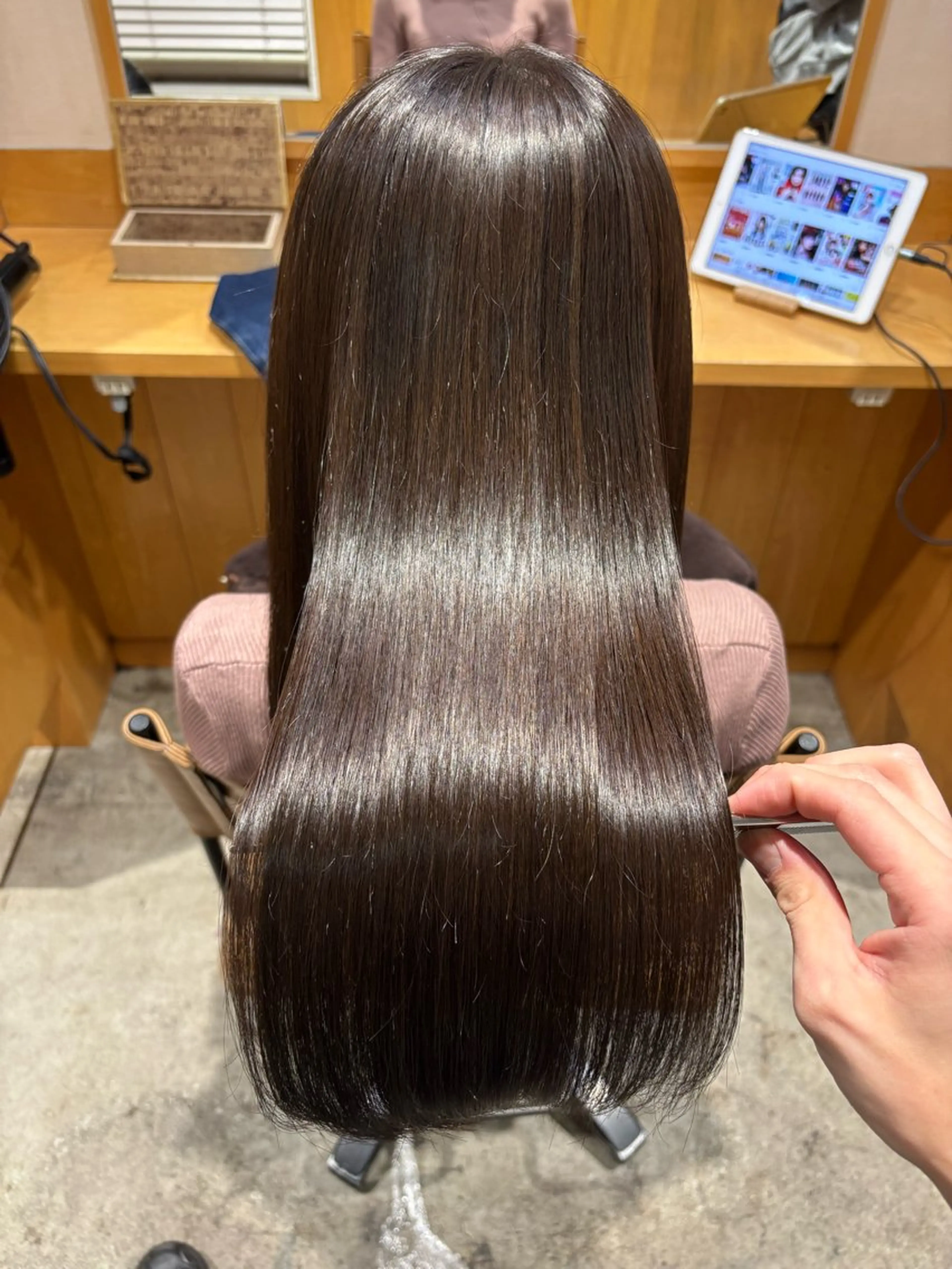 ロング カット ヘアカラー トリートメント 【Amphi Tokyo】宮原のヘアスタイル