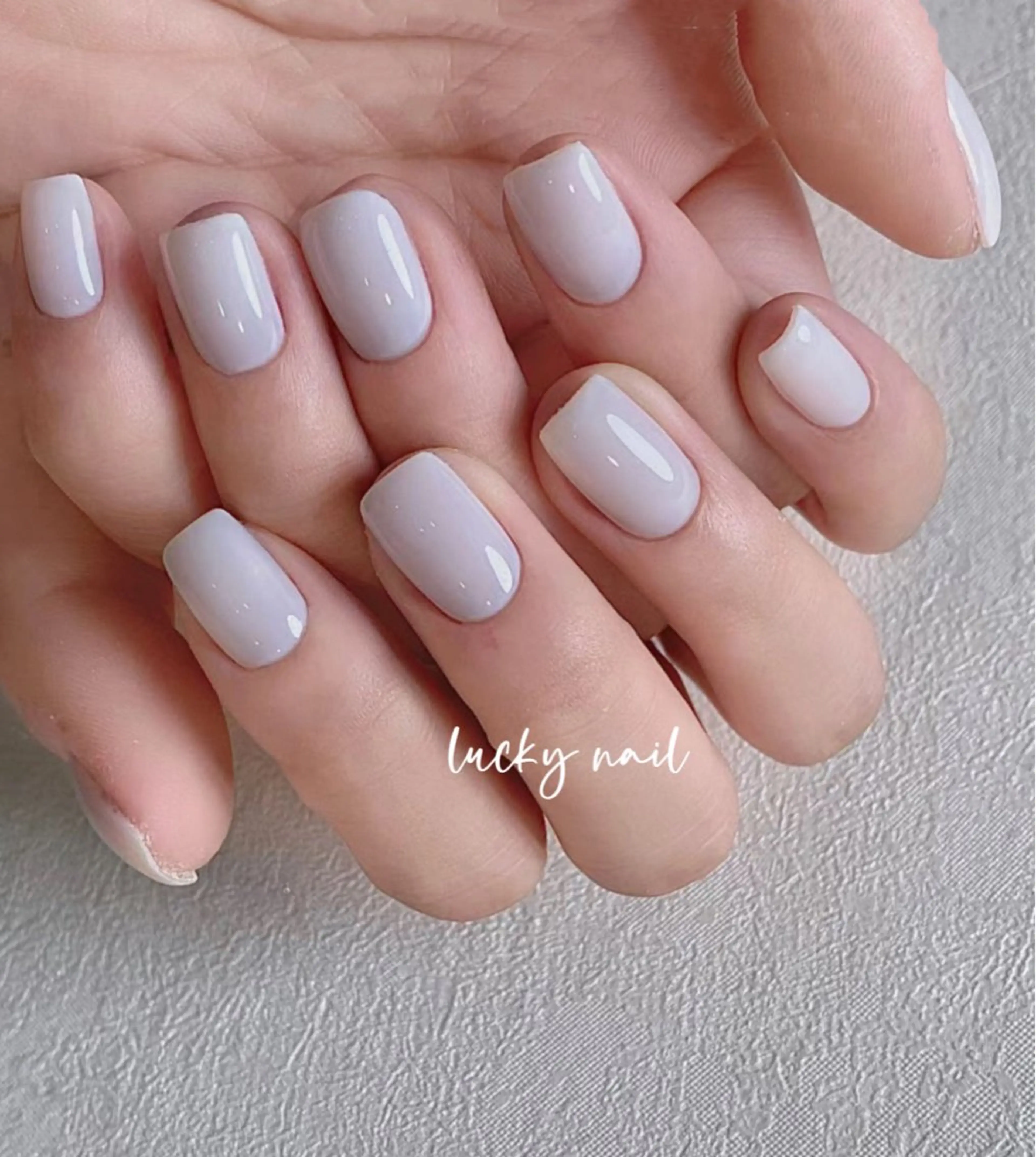 ネイル チークネイル 長さ出し ジェルネイル マグネットネイル 持ち込み ハンドネイル ハンドケア Lucky nail  小林和希のネイルデザイン