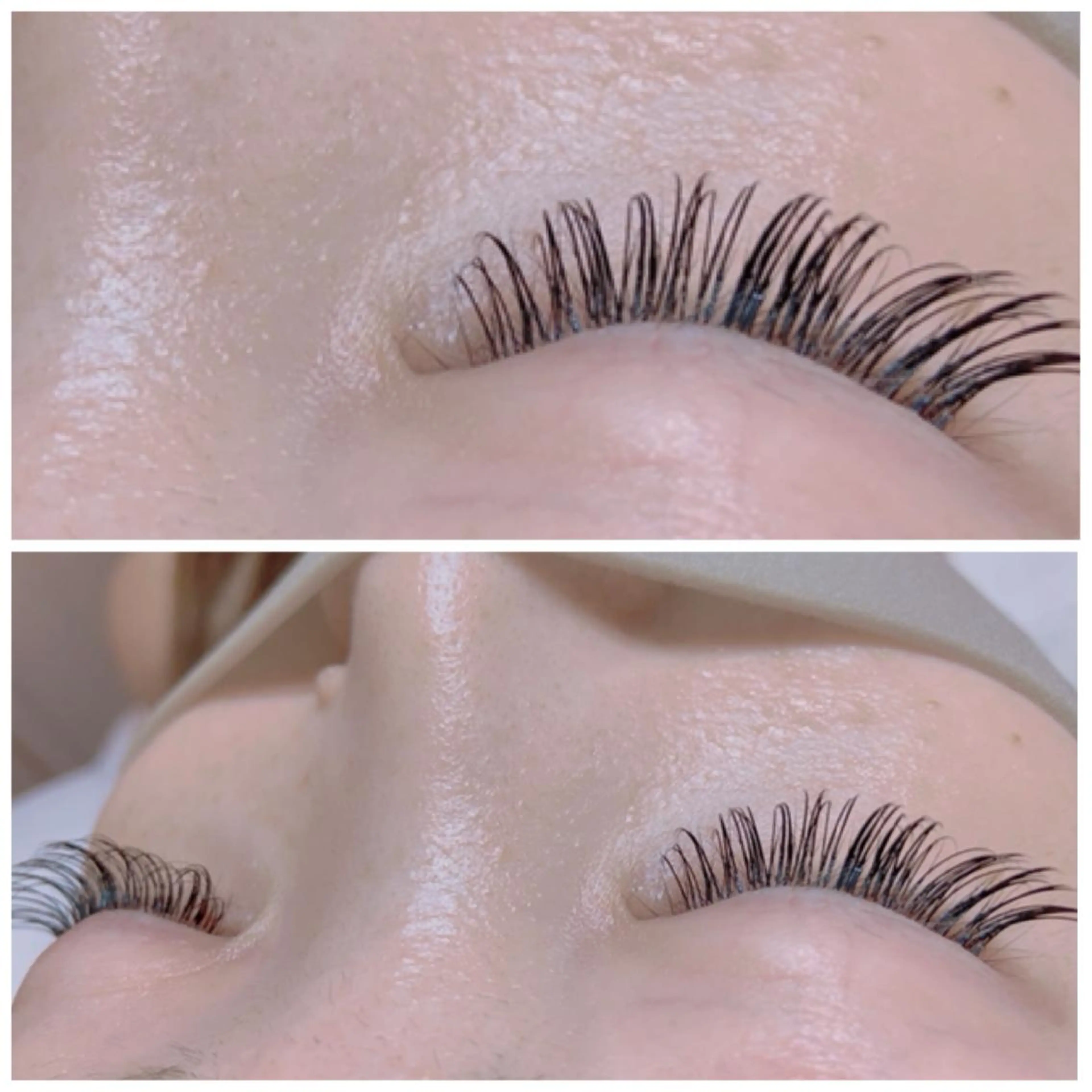 マツエク・マツパ カラーマツエク フラットラッシュ 韓国風マツエク ナチュラル パリジェンヌラッシュリフト barro.1995所属・オーダーメイドまつげ ＆まゆげ.RIKAのマツエク・マツパデザイン