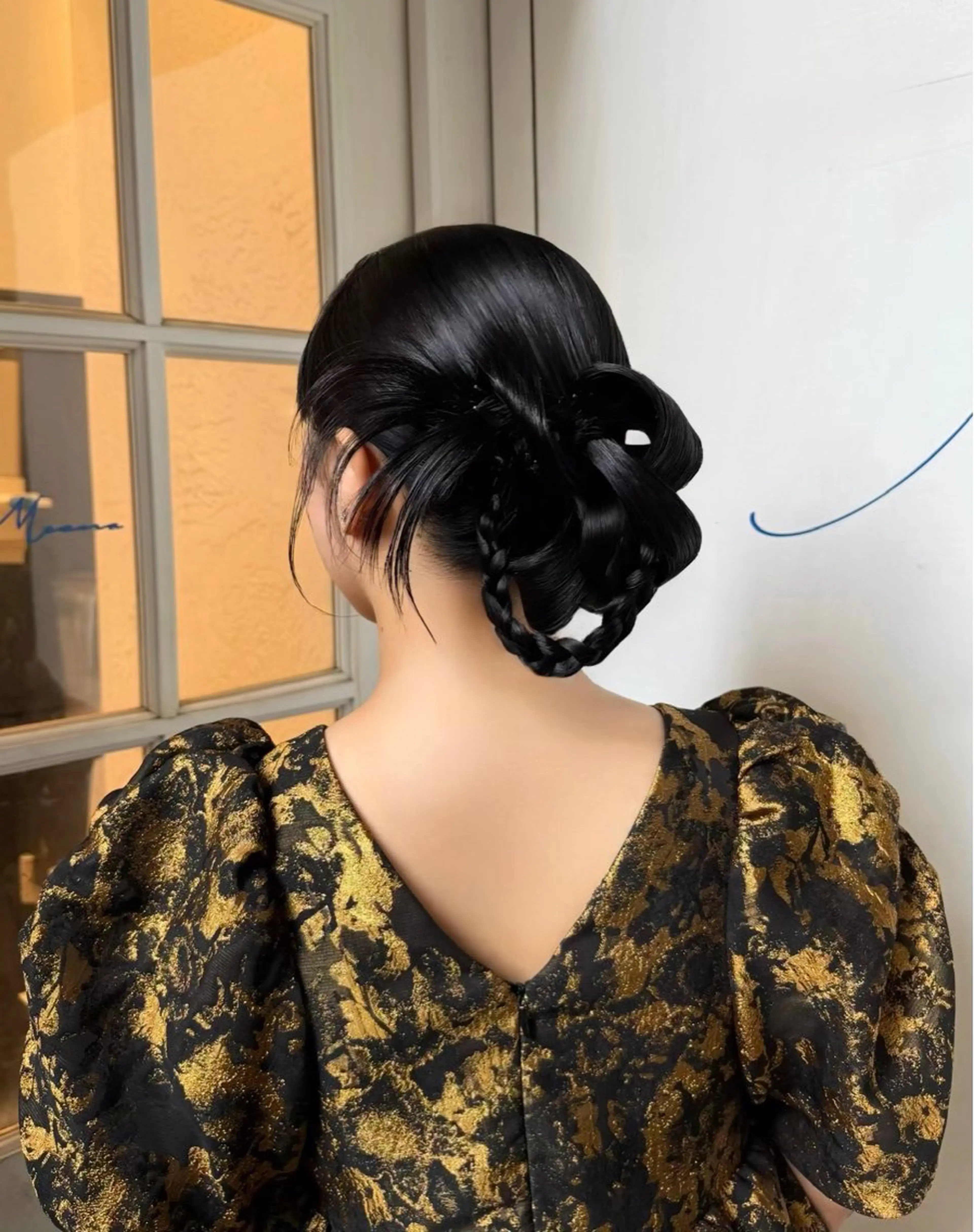 ロング ヘアアレンジ Yuzuha .のヘアスタイル