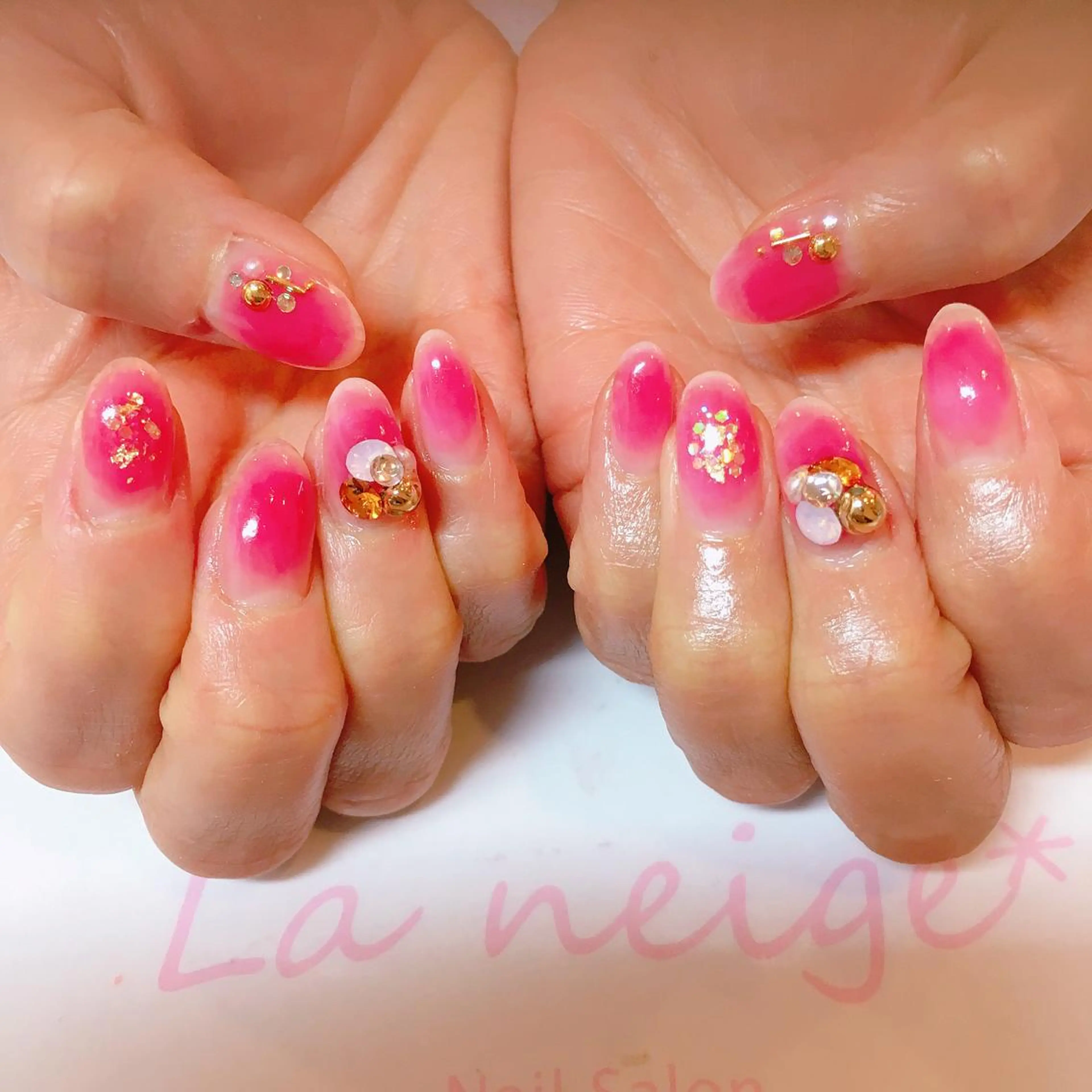 ネイル La neige* yuki 🐩🌙のネイルデザイン