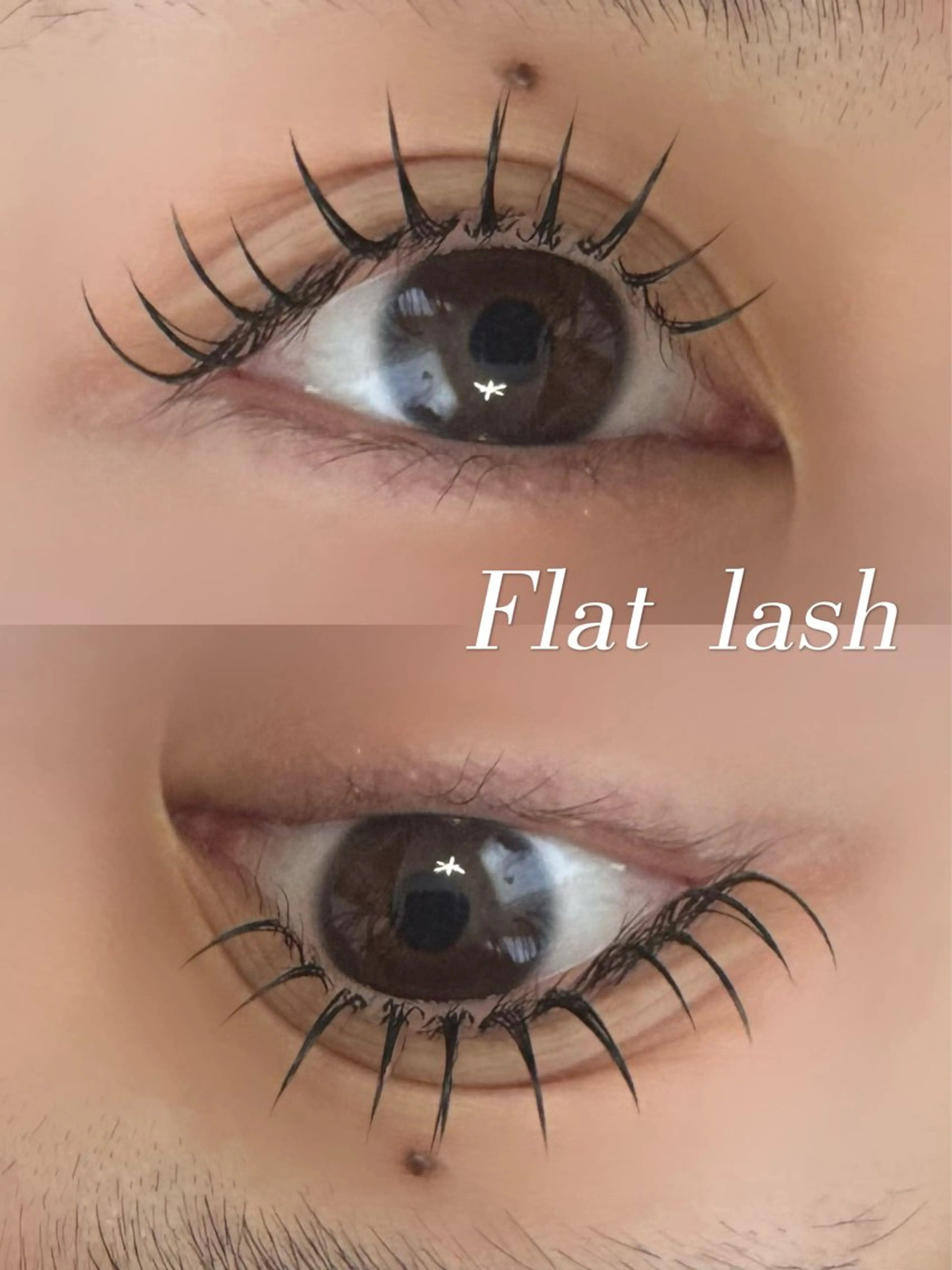 マツエク・マツパ フラットラッシュ neu. matsuiのマツエク・マツパデザイン