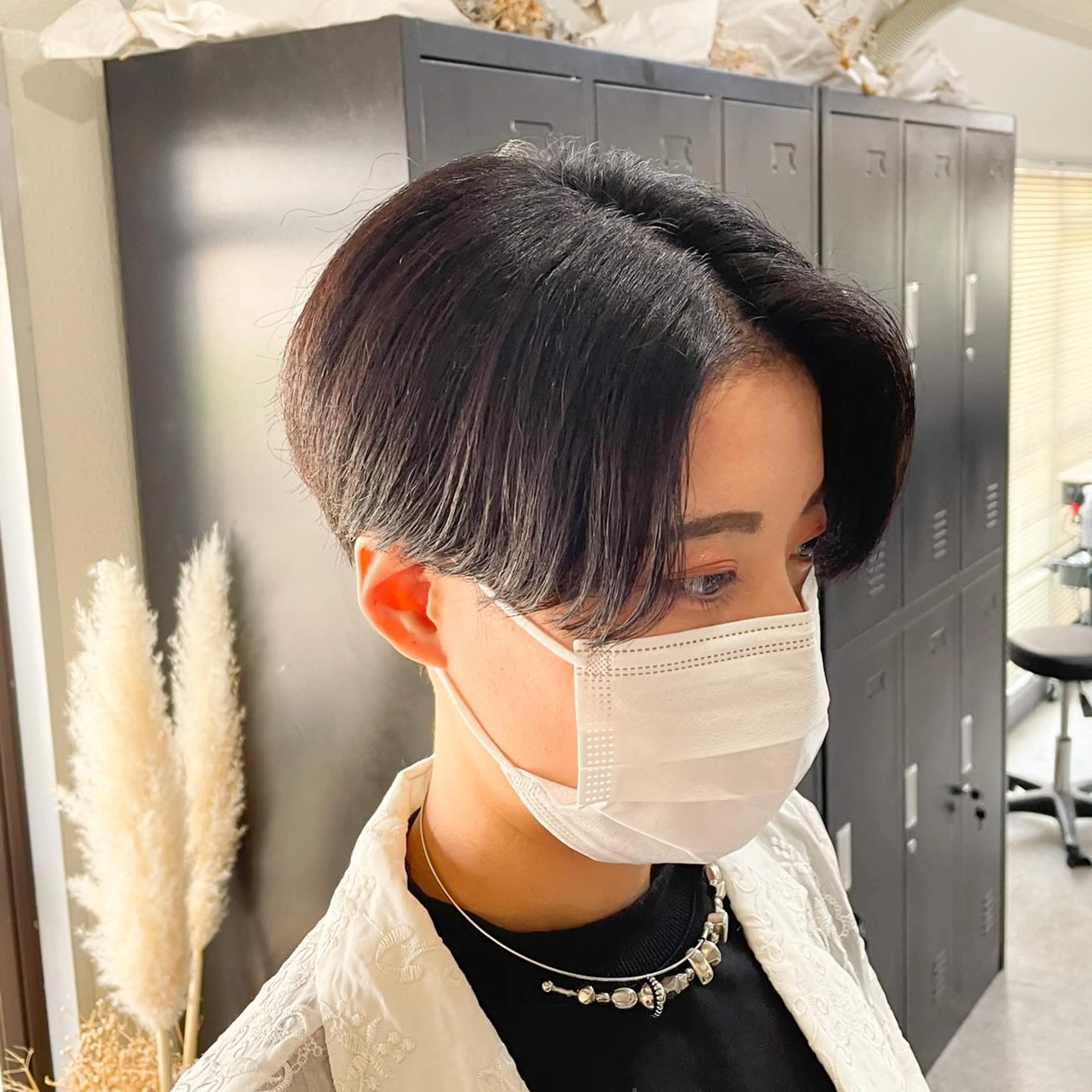 ショート カラー パーマ ヘアアレンジ メンズ キッズ ネイル マツエク・マツパ 切りっぱなしボブ メンズバレイヤージュ メンズハイライト メンズハイトーン メンズインナーカラー GO TODAY SHAiRE SALON所属・大人スタイル 太田のヘアスタイル