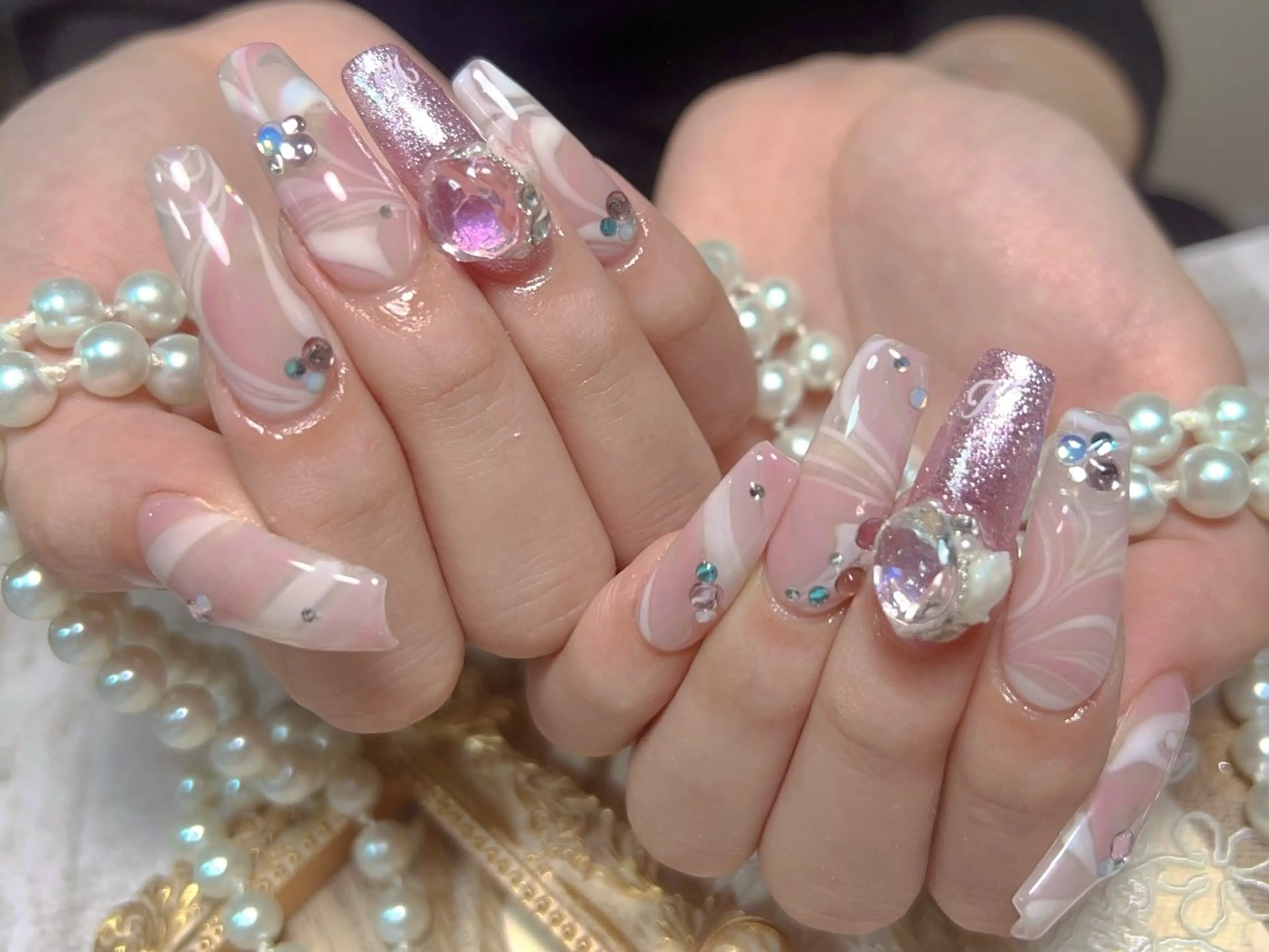 ネイル ハンドネイル MoaNail🫶 Yoshiのネイルデザイン